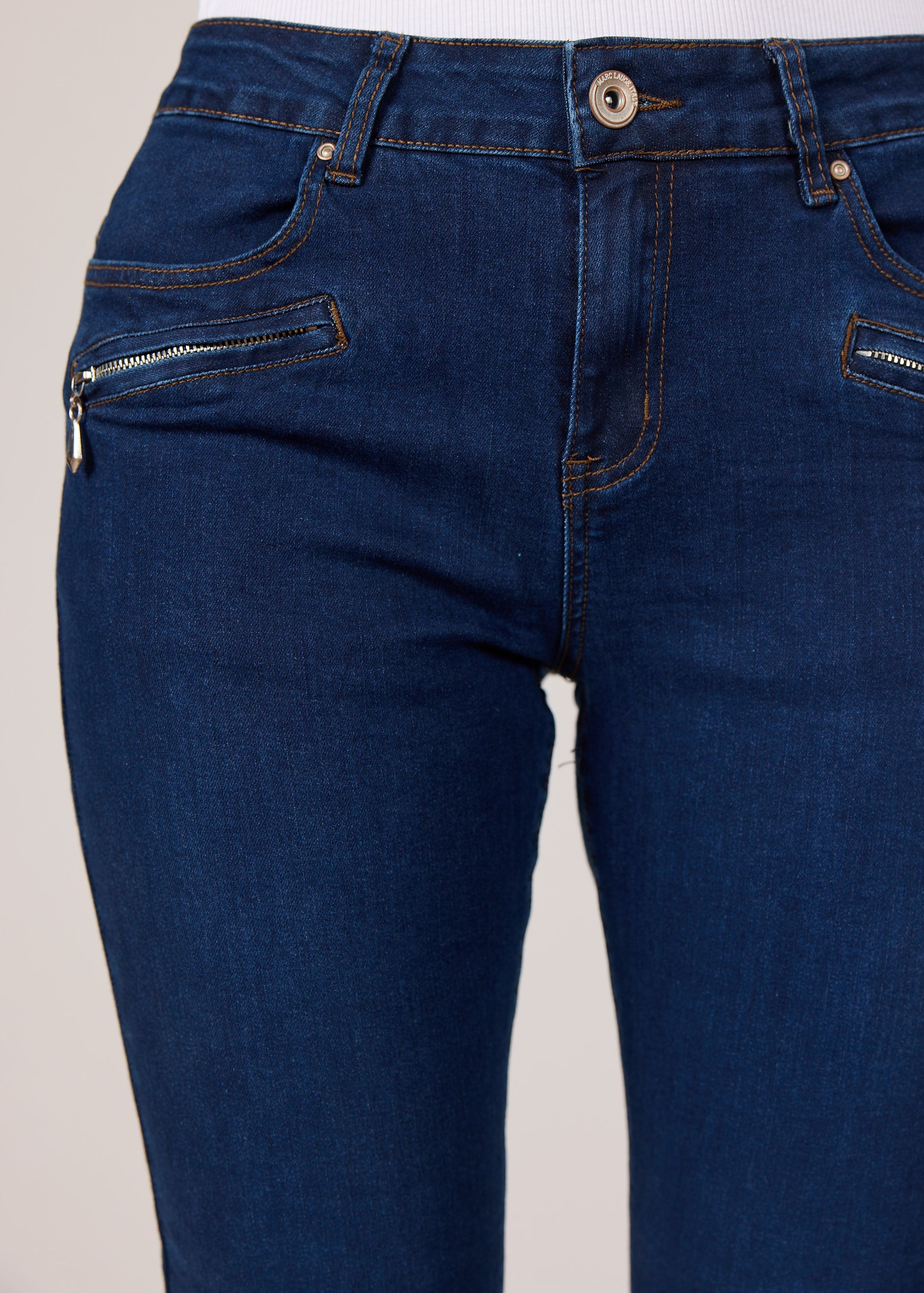 MARC LAUGE Channe 7/8 Denim Jeans DENIM/TWILL