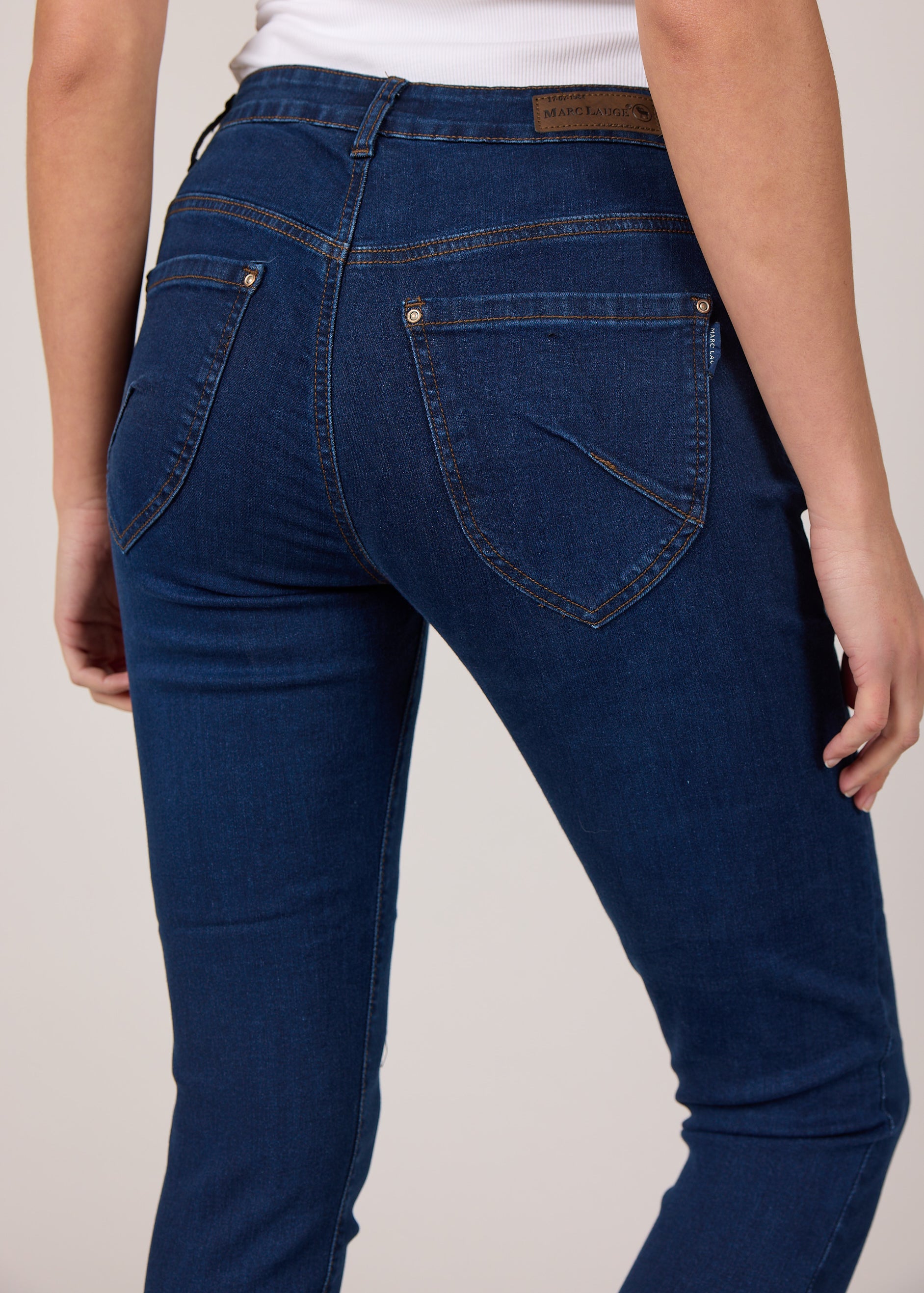 MARC LAUGE Channe 7/8 Denim Jeans DENIM/TWILL