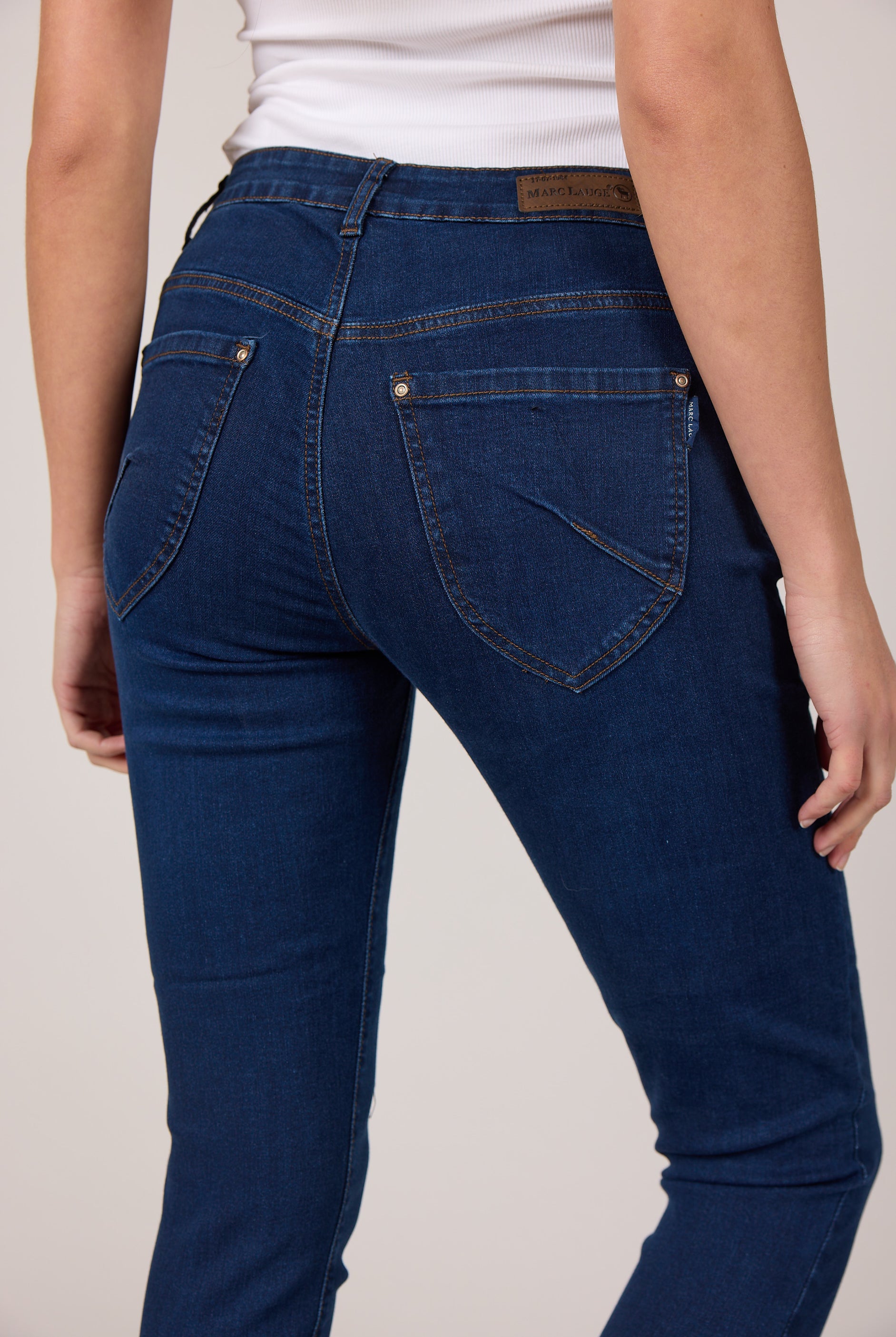 MARC LAUGE CHANNE 7/8 DENIM JEANS DENIM/TWILL