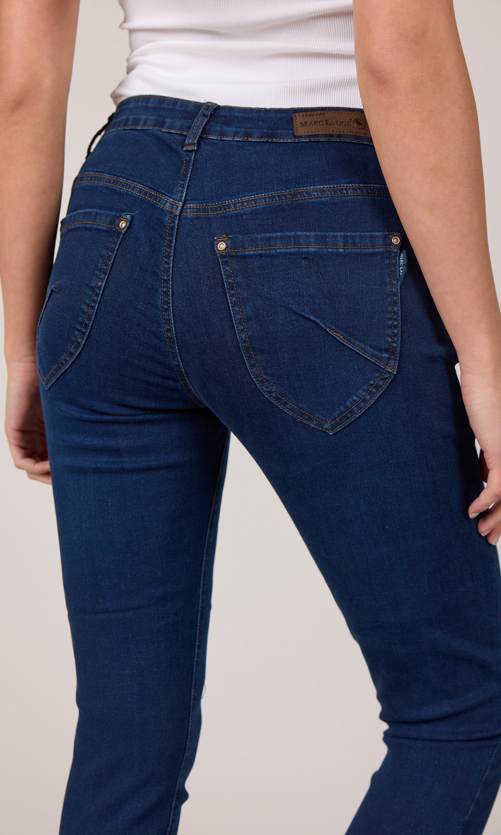 MARC LAUGE Channe 7/8 Denim Jeans DENIM/TWILL