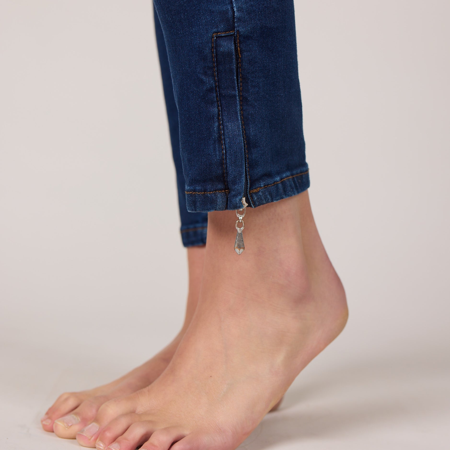 MARC LAUGE CHANNE 7/8 DENIM JEANS DENIM/TWILL