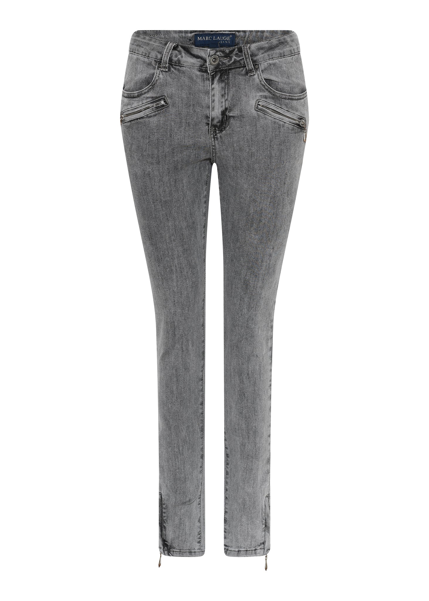 MARC LAUGE Channe 7/8 Denim Jeans DENIM/TWILL 579699 GREY USED DENIM