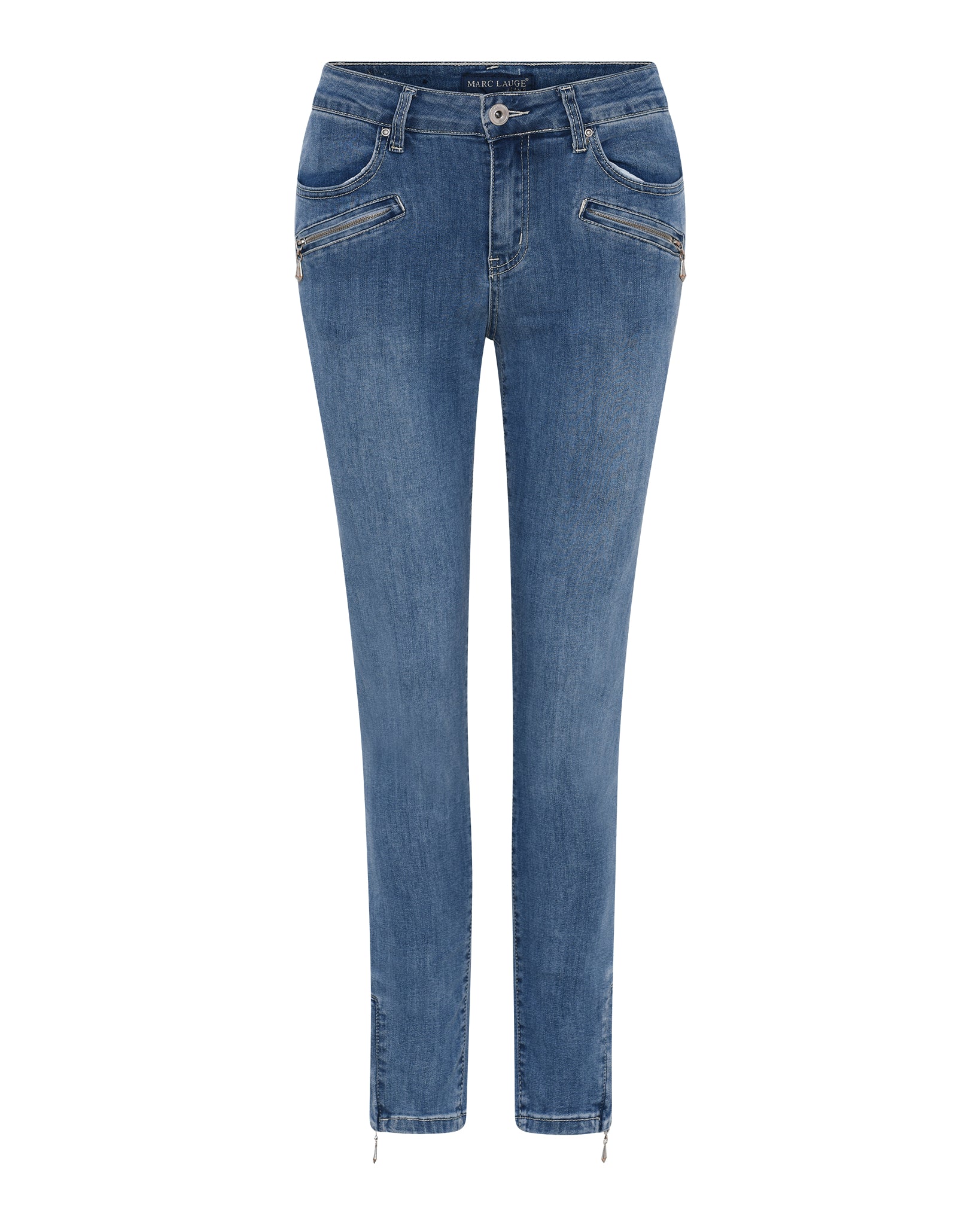 MARC LAUGE Channe 7/8 Denim Jeans DENIM/TWILL 9196 LIGHT BLUE USED