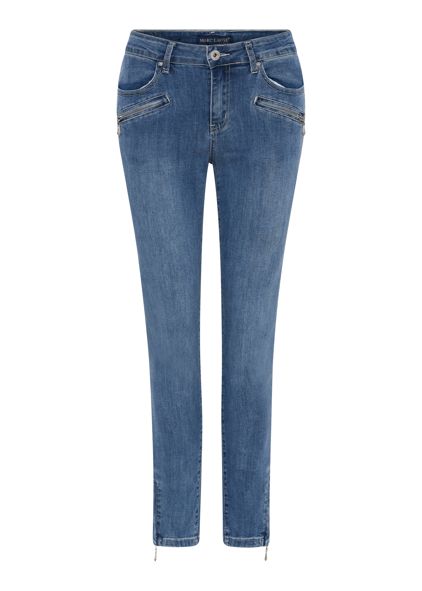 MARC LAUGE Channe 7/8 Denim Jeans DENIM/TWILL 9196 LIGHT BLUE USED