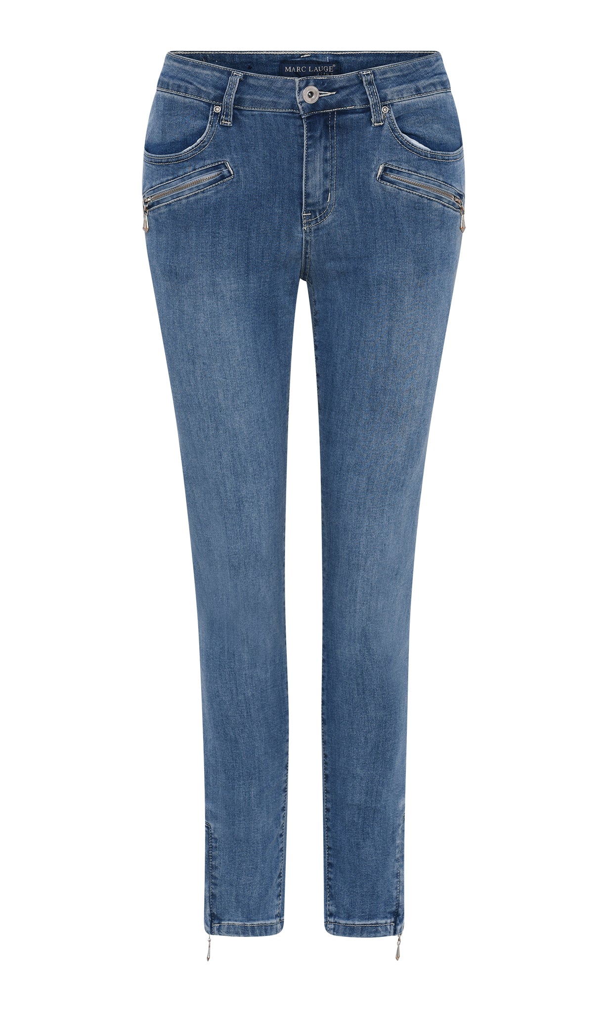 MARC LAUGE Channe 7/8 Denim Jeans DENIM/TWILL 9196 LIGHT BLUE USED