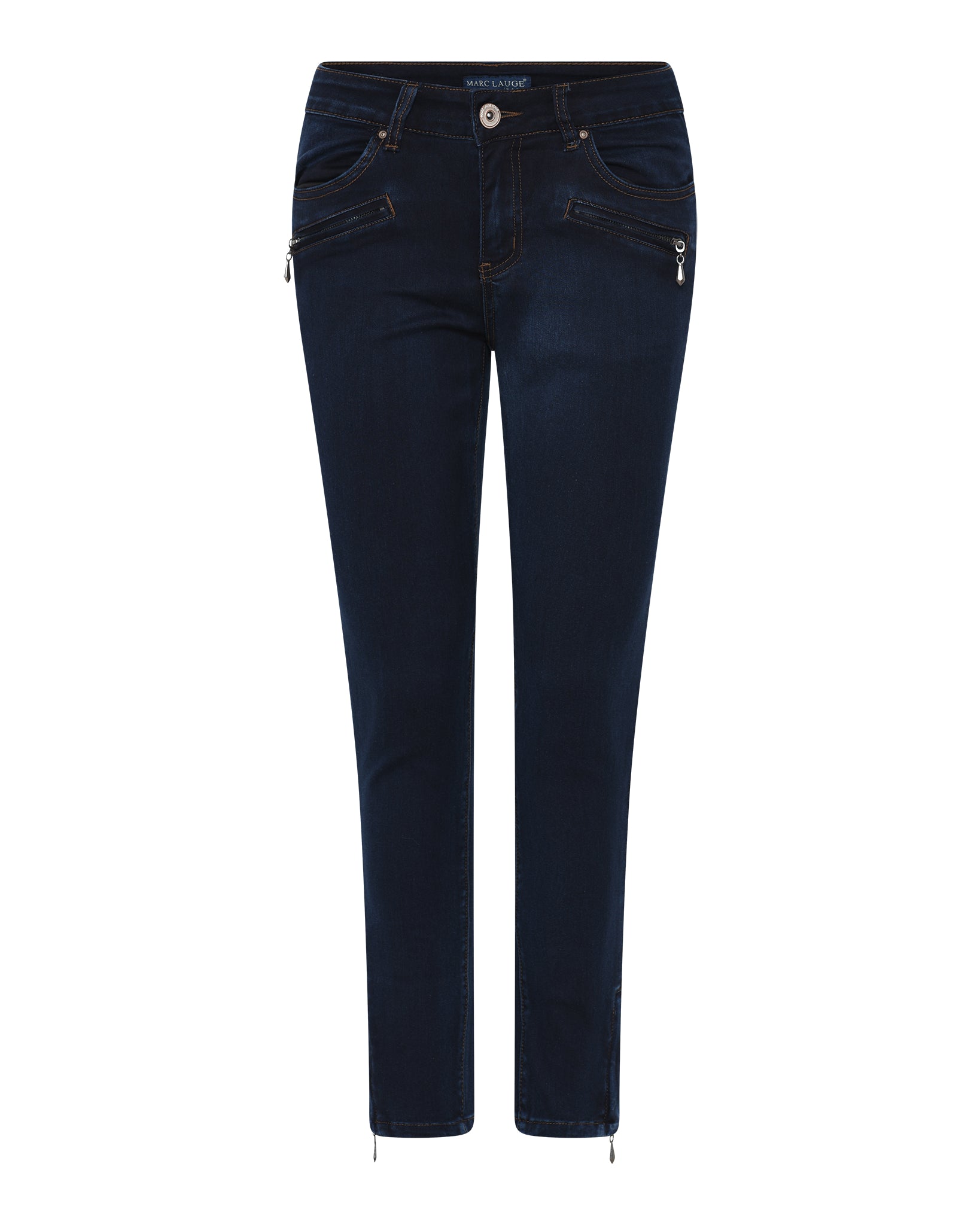 MARC LAUGE Channe 7/8 Denim Jeans DENIM/TWILL 9699 BLUE DENIM USED