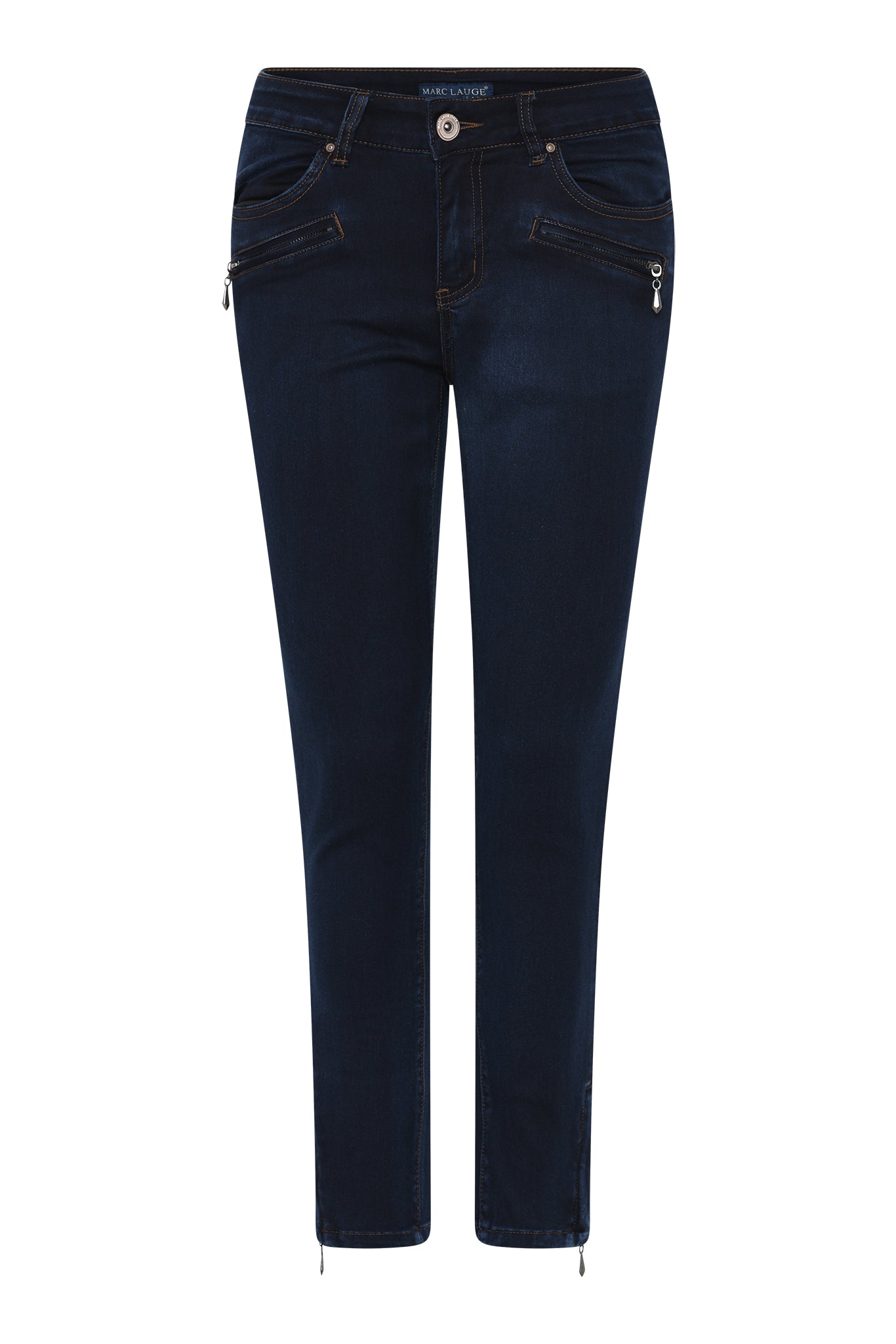 MARC LAUGE Channe 7/8 Denim Jeans DENIM/TWILL 9699 BLUE DENIM USED