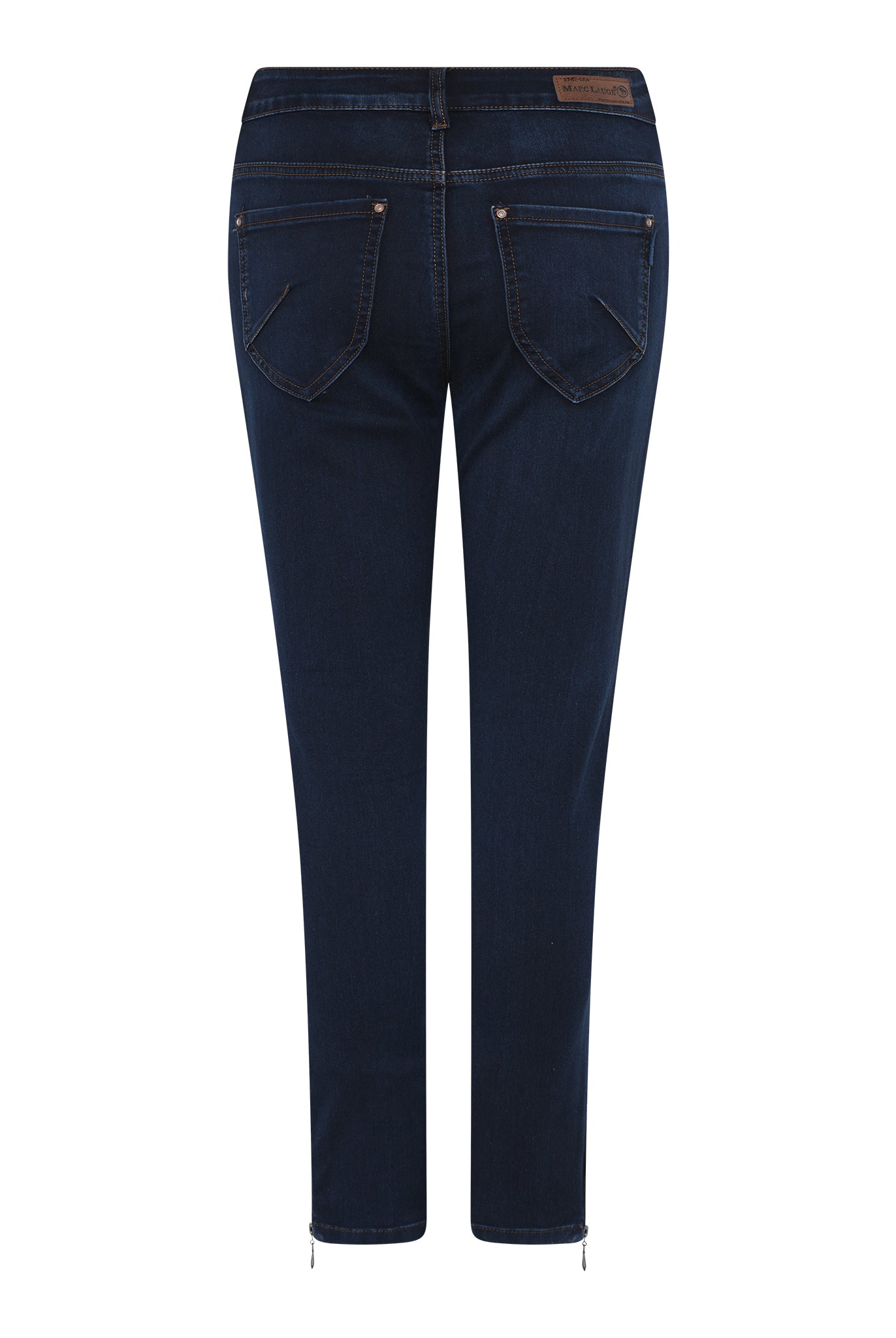 MARC LAUGE CHANNE 7/8 DENIM JEANS DENIM/TWILL 9699 BLUE DENIM USED