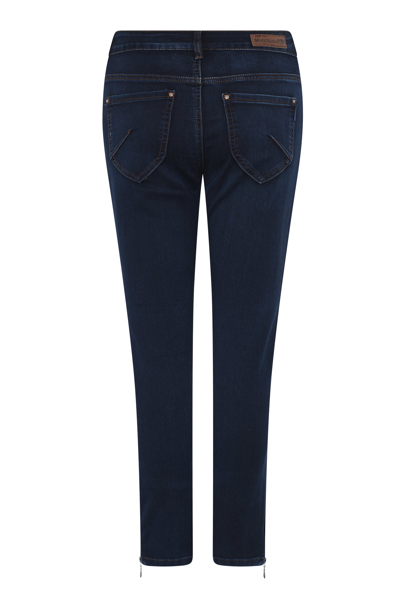 MARC LAUGE CHANNE 7/8 DENIM JEANS DENIM/TWILL 9699 BLUE DENIM USED