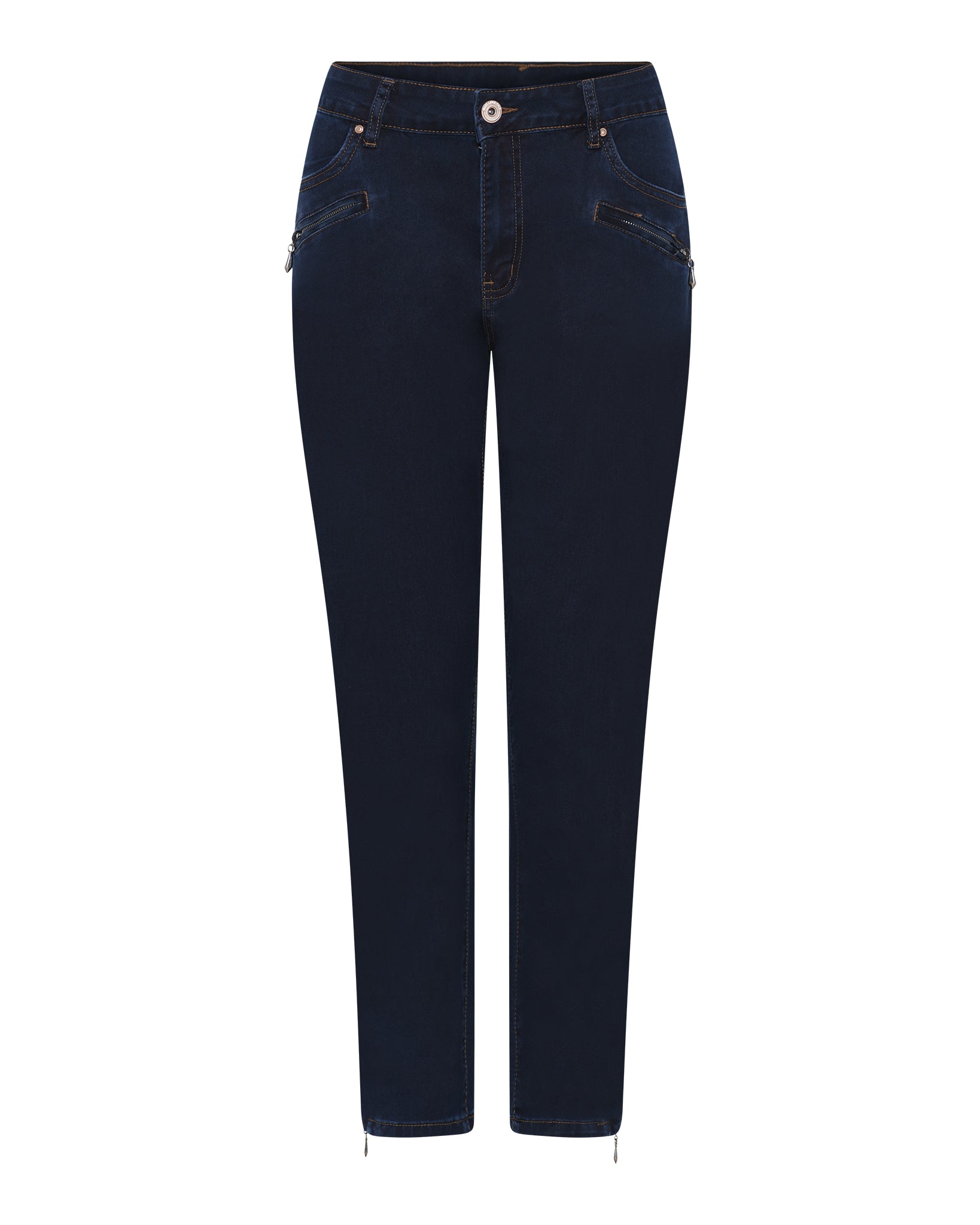 MARC LAUGE Channe 7/8 Denim Jeans DENIM/TWILL 98 DARK BLUE