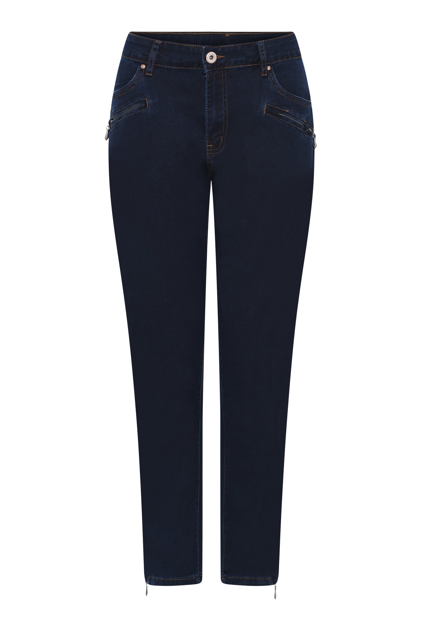 MARC LAUGE Channe 7/8 Denim Jeans DENIM/TWILL 98 DARK BLUE