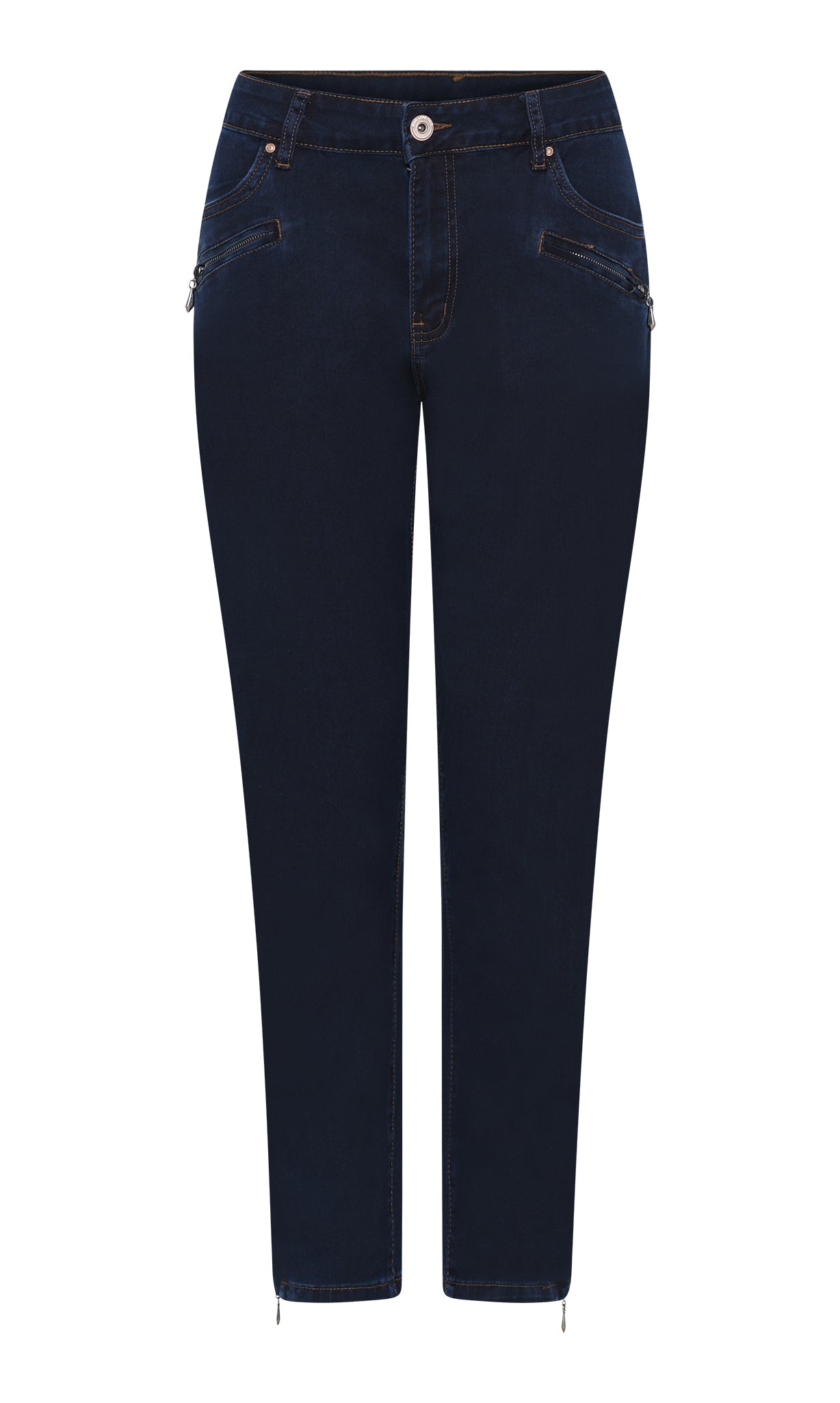 MARC LAUGE Channe 7/8 Denim Jeans DENIM/TWILL 98 DARK BLUE