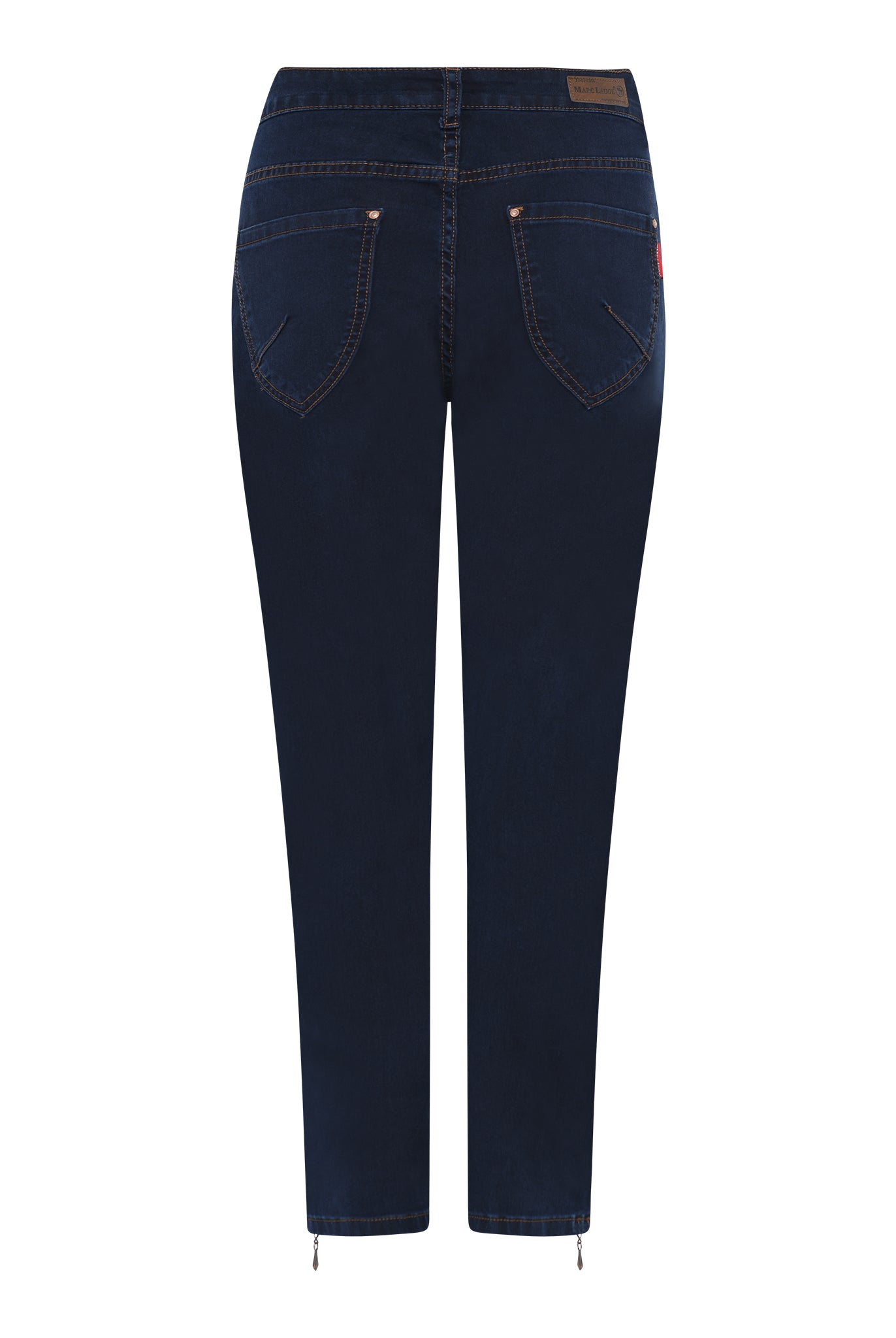 MARC LAUGE CHANNE 7/8 DENIM JEANS DENIM/TWILL 98 DARK BLUE