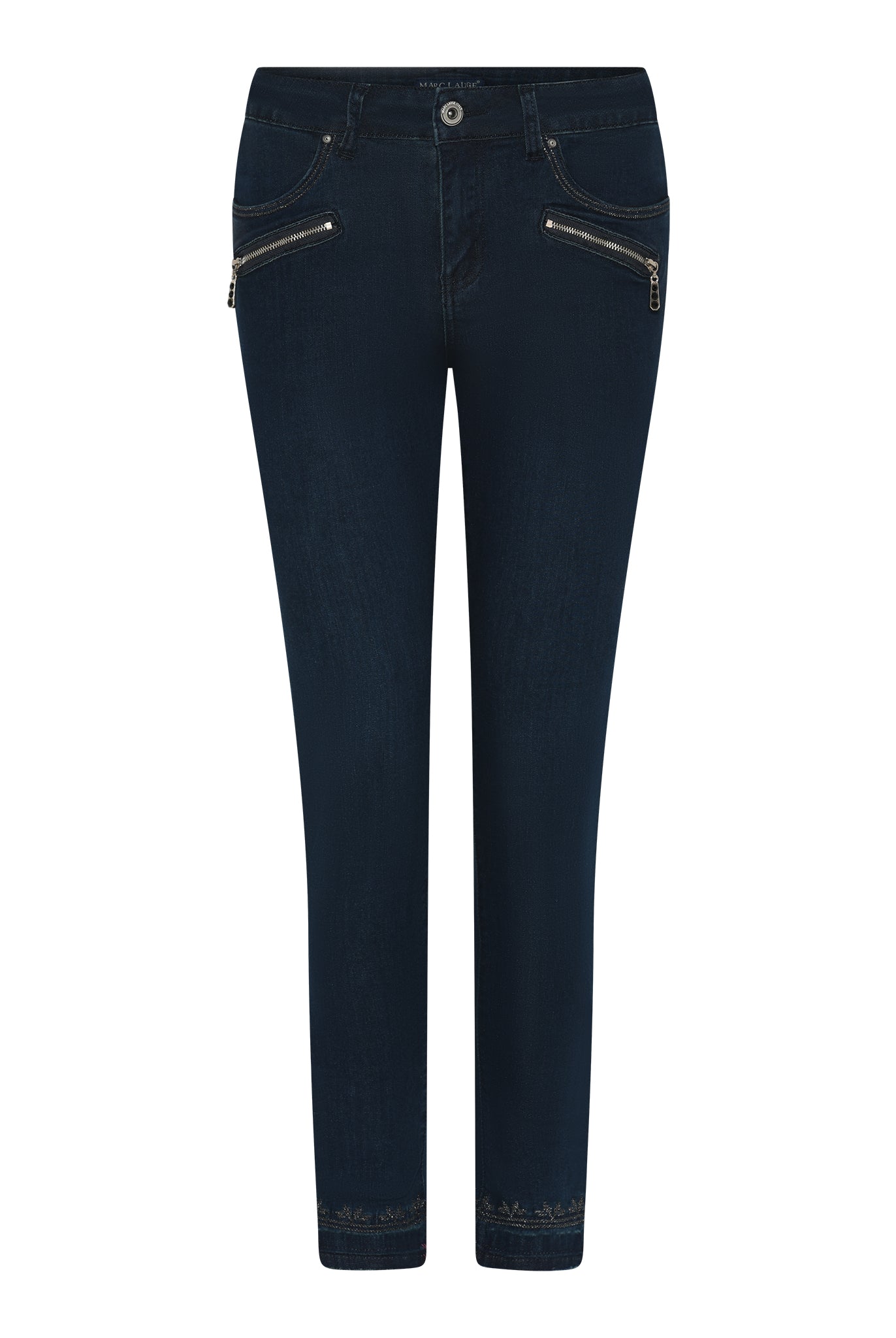 MARC LAUGE CHANNE 7/8 FASHION DENIM JEANS DENIM/TWILL 9696 BLUE DENIM USED