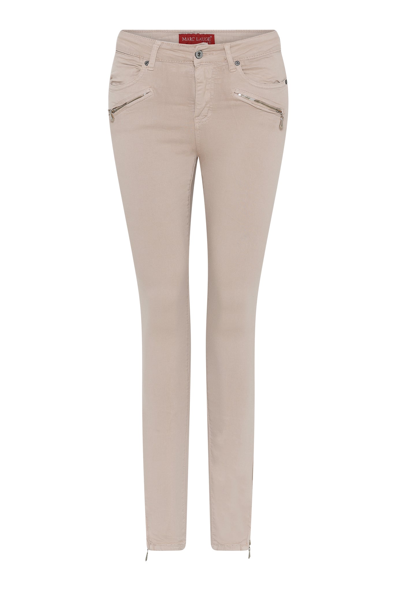 MARC LAUGE CHANNE 7/8 TWILL JEANS DENIM/TWILL 27 SAND