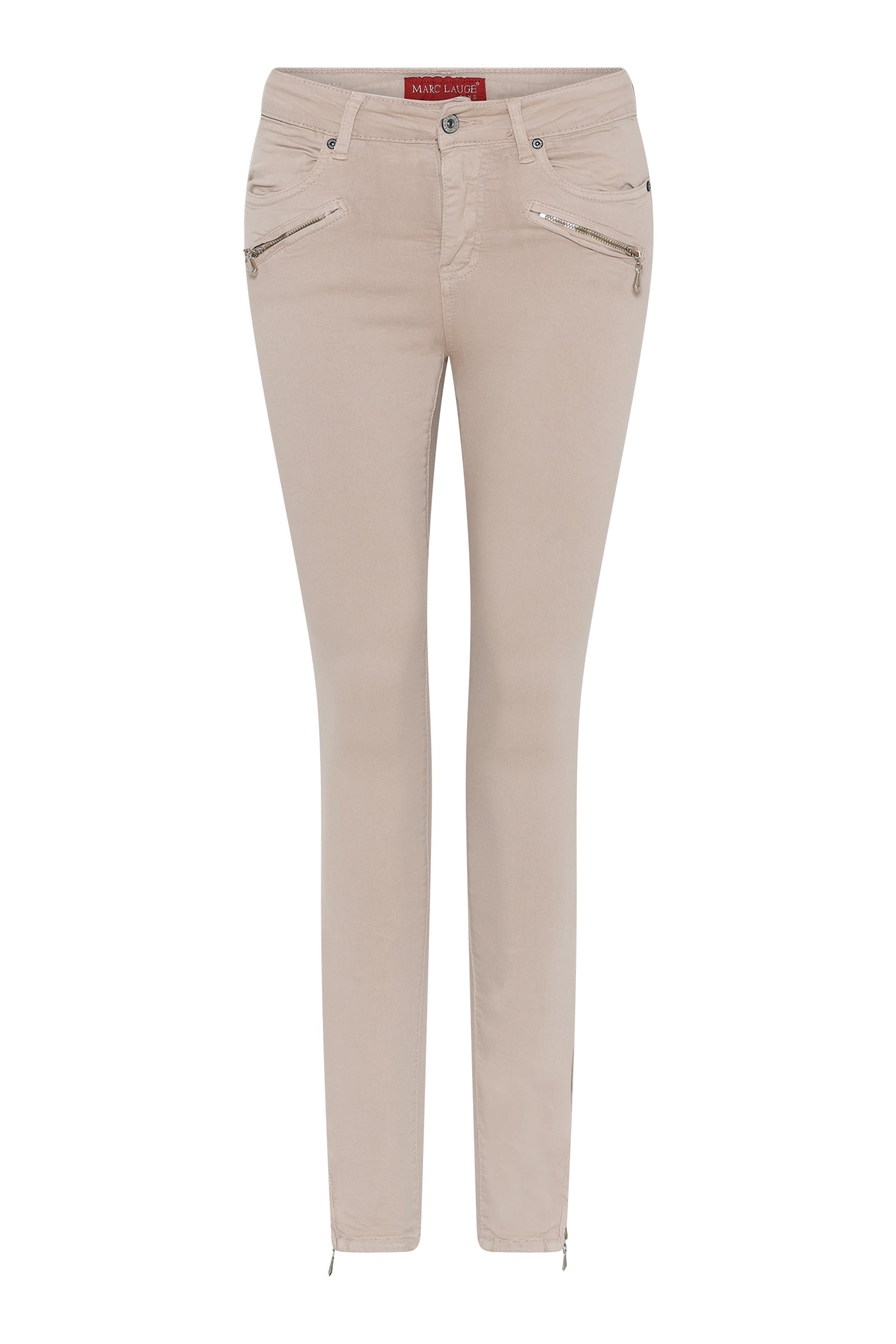 MARC LAUGE CHANNE 7/8 TWILL JEANS DENIM/TWILL 27 SAND