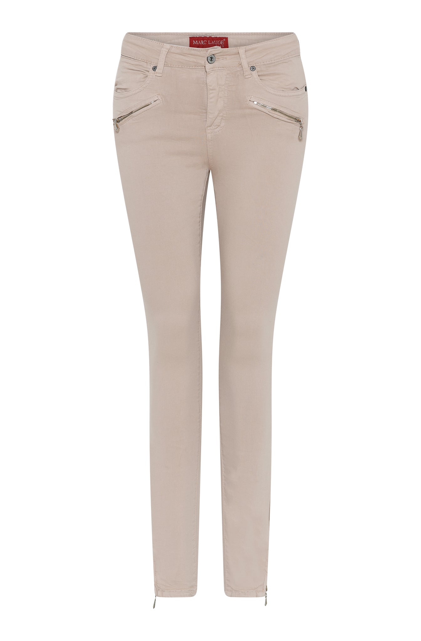 MARC LAUGE CHANNE 7/8 TWILL JEANS DENIM/TWILL 27 SAND