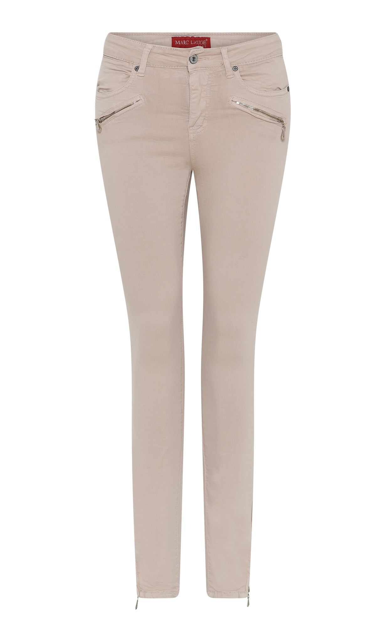 MARC LAUGE CHANNE 7/8 TWILL JEANS DENIM/TWILL 27 SAND