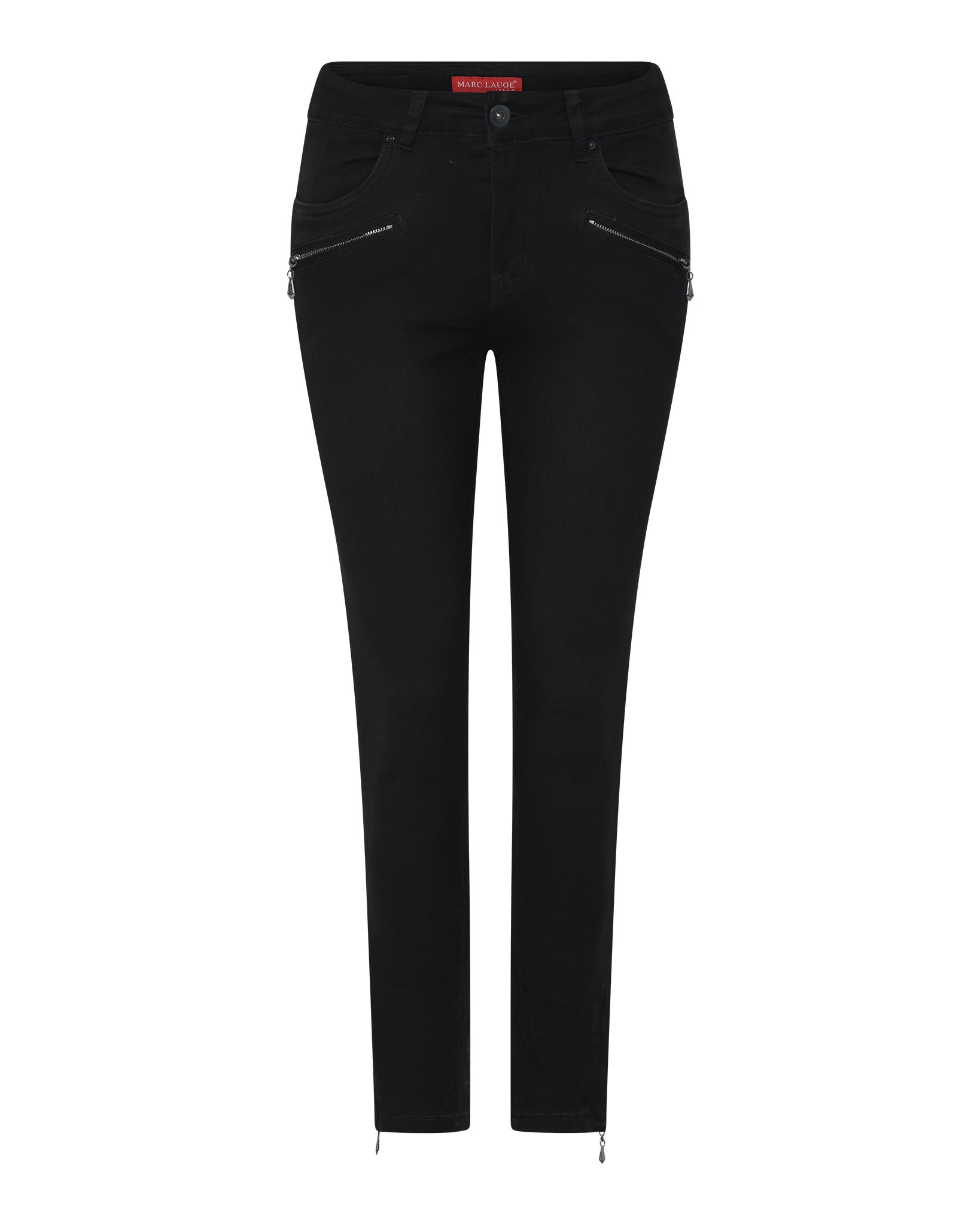 MARC LAUGE Channe 7/8 Twill Jeans DENIM/TWILL 80 BLACK