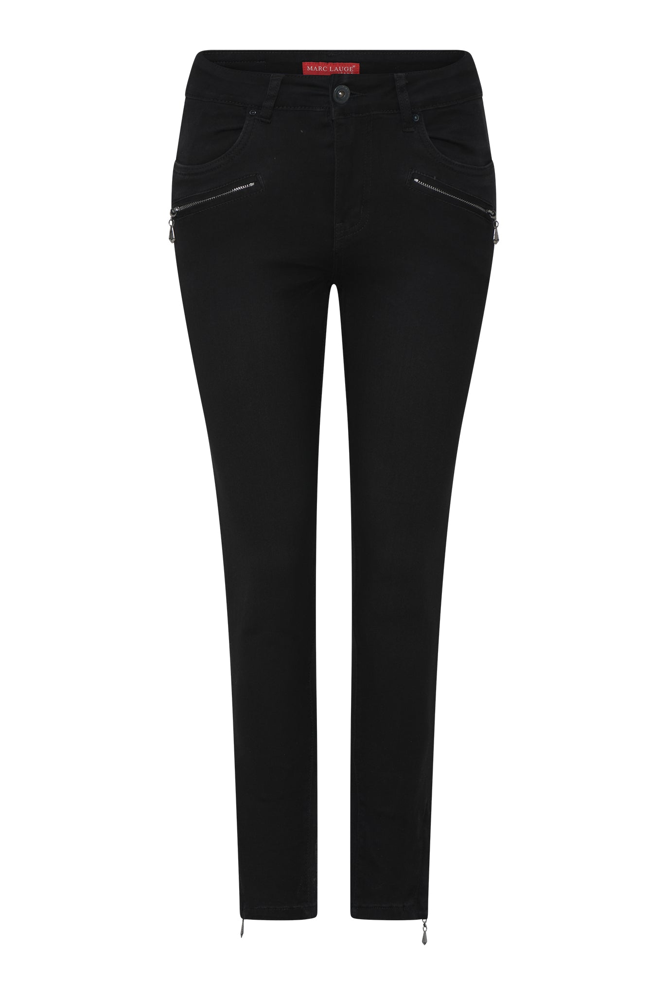 MARC LAUGE Channe 7/8 Twill Jeans DENIM/TWILL 80 BLACK