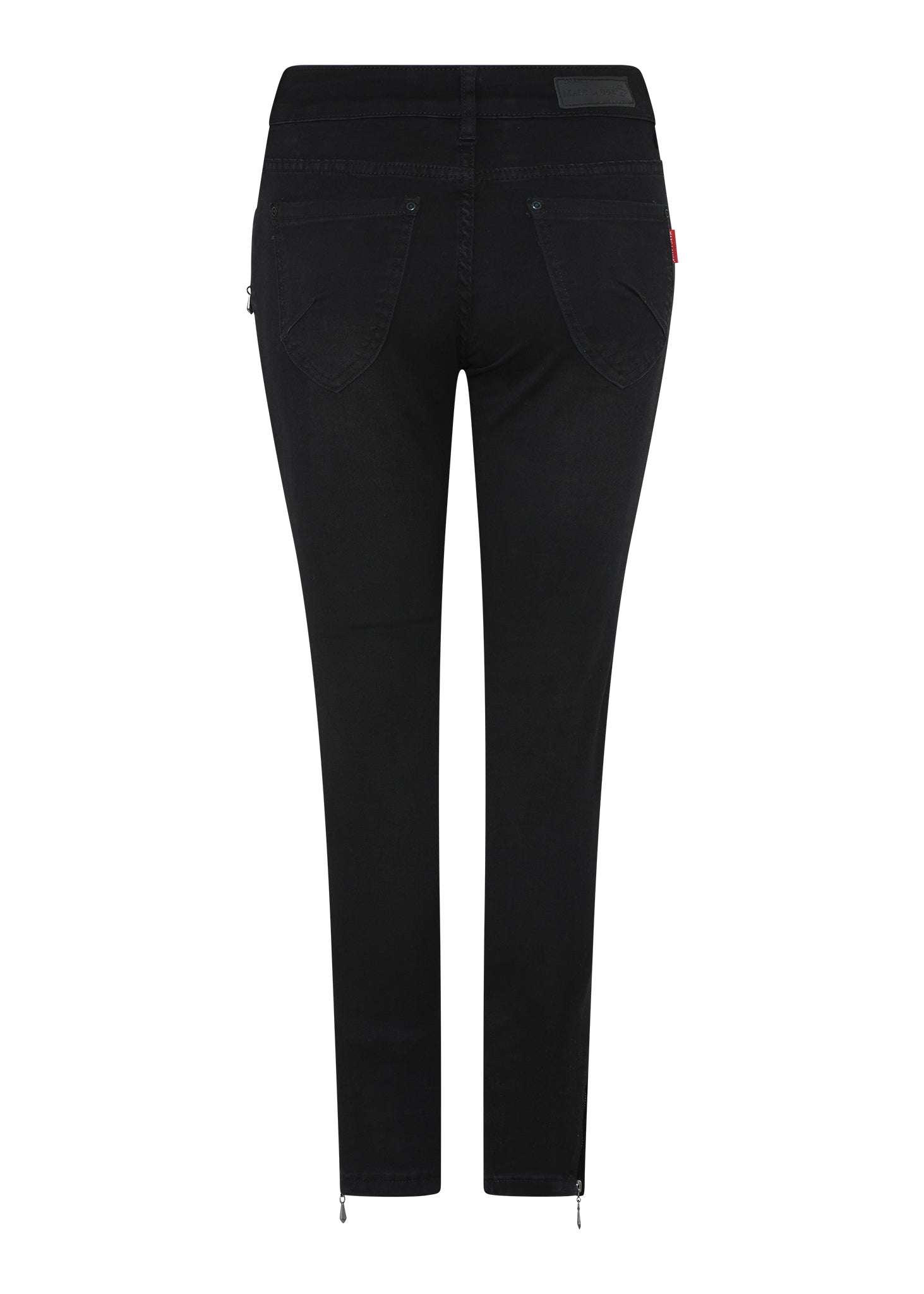 MARC LAUGE CHANNE 7/8 TWILL JEANS DENIM/TWILL 80 BLACK