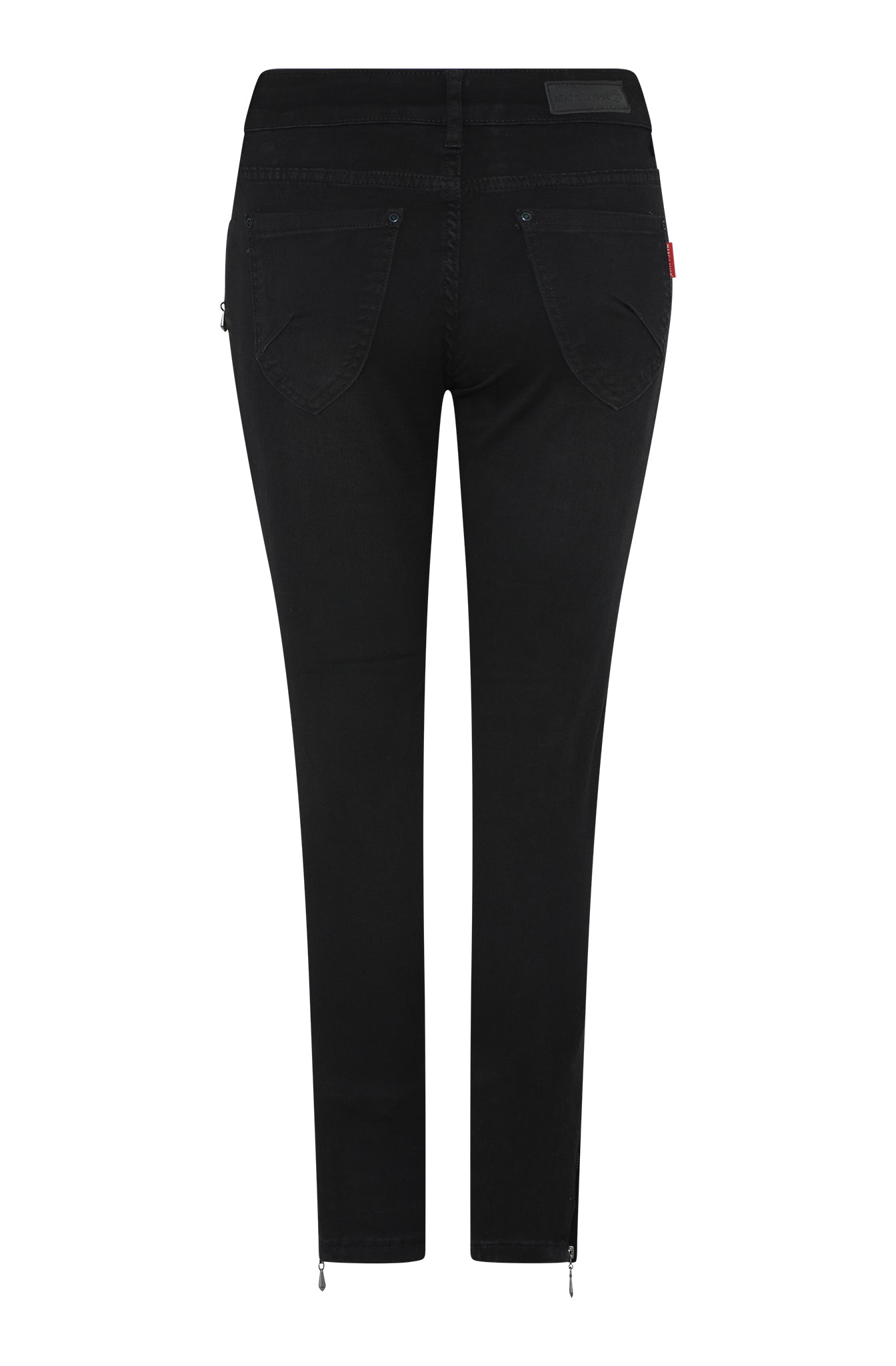 MARC LAUGE CHANNE 7/8 TWILL JEANS DENIM/TWILL 80 BLACK
