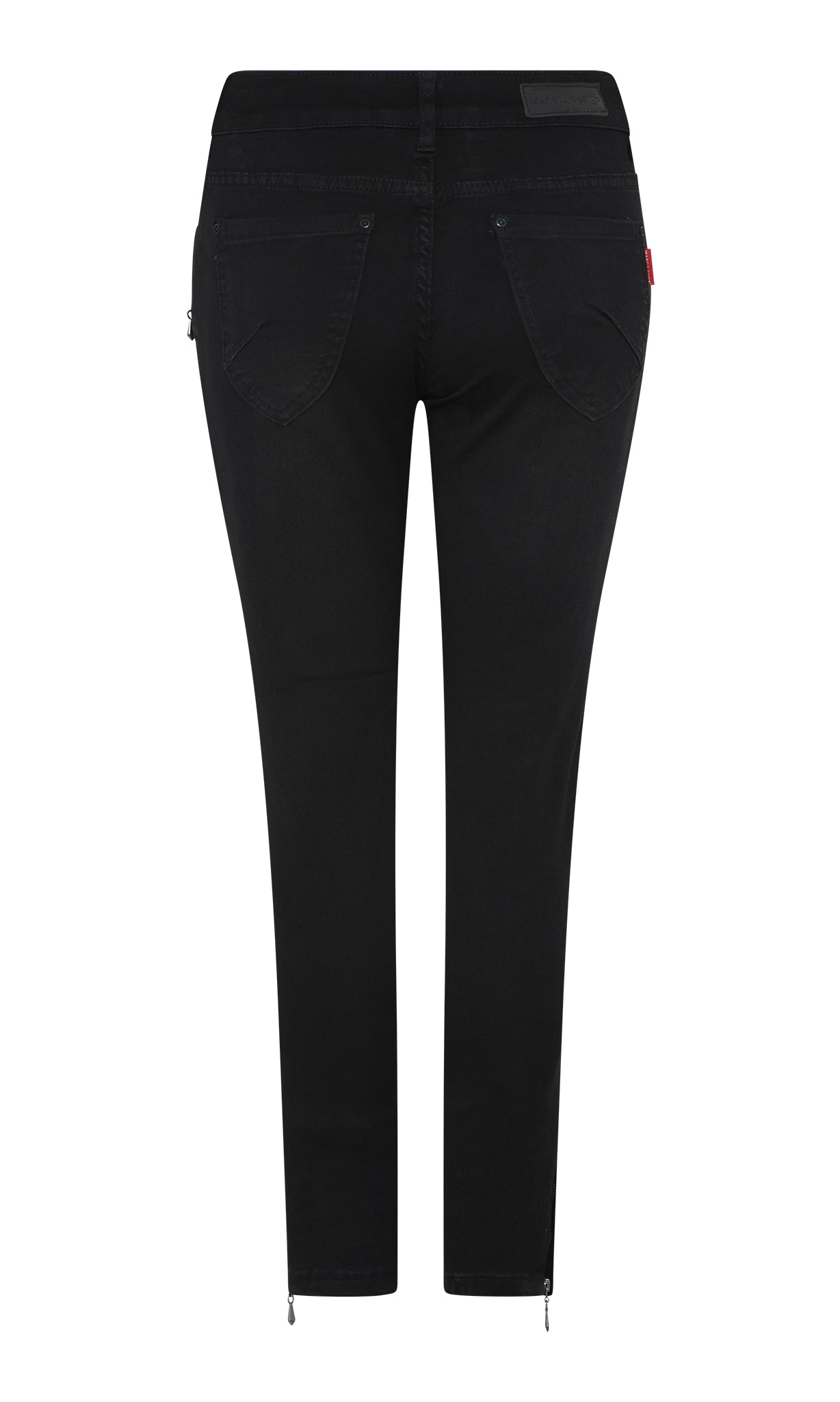 MARC LAUGE CHANNE 7/8 TWILL JEANS DENIM/TWILL 80 BLACK