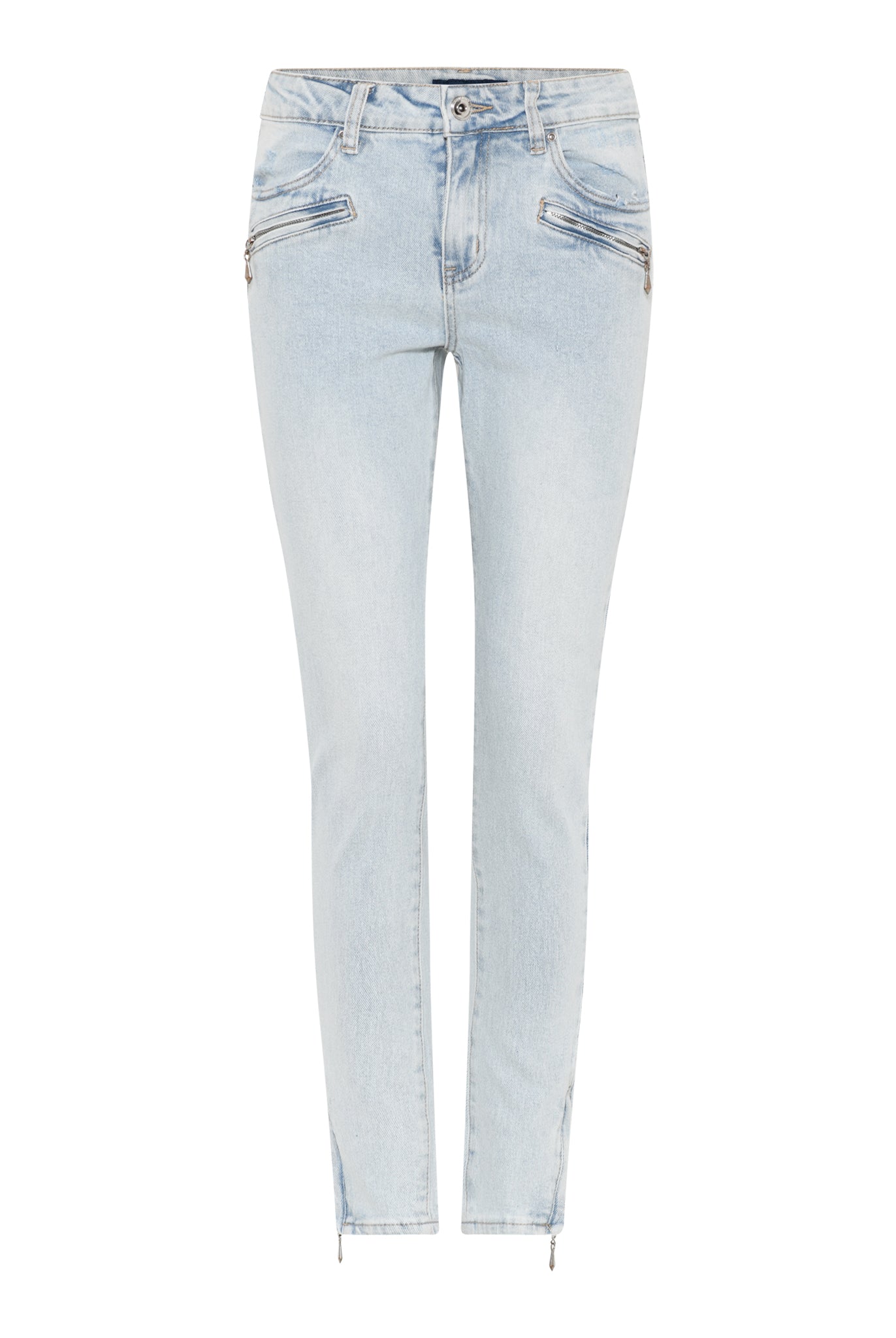 MARC LAUGE CHANNE 7/8 VINTAGE DENIM JEANS DENIM/TWILL 8896 LIGHT VINTAGE USED