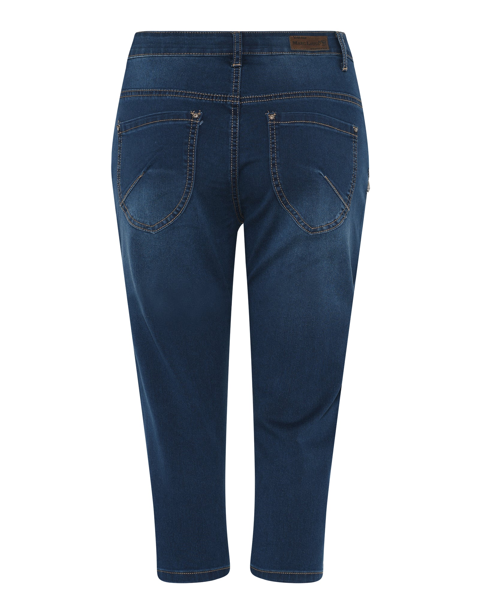 MARC LAUGE Channel Denim Pirate PANTS 3/4 969699 DARK BLUE USED