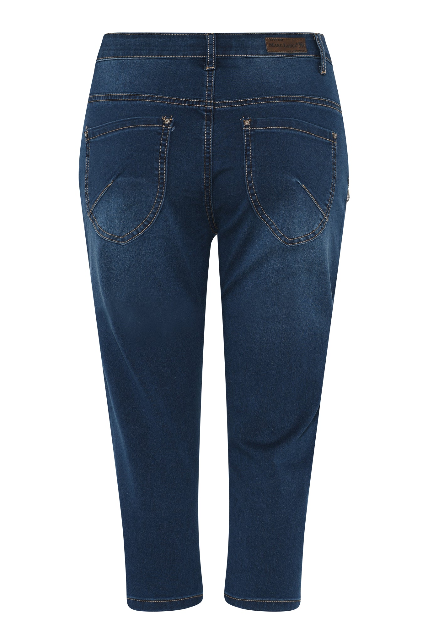 MARC LAUGE Channel Denim Pirate PANTS 3/4 969699 DARK BLUE USED