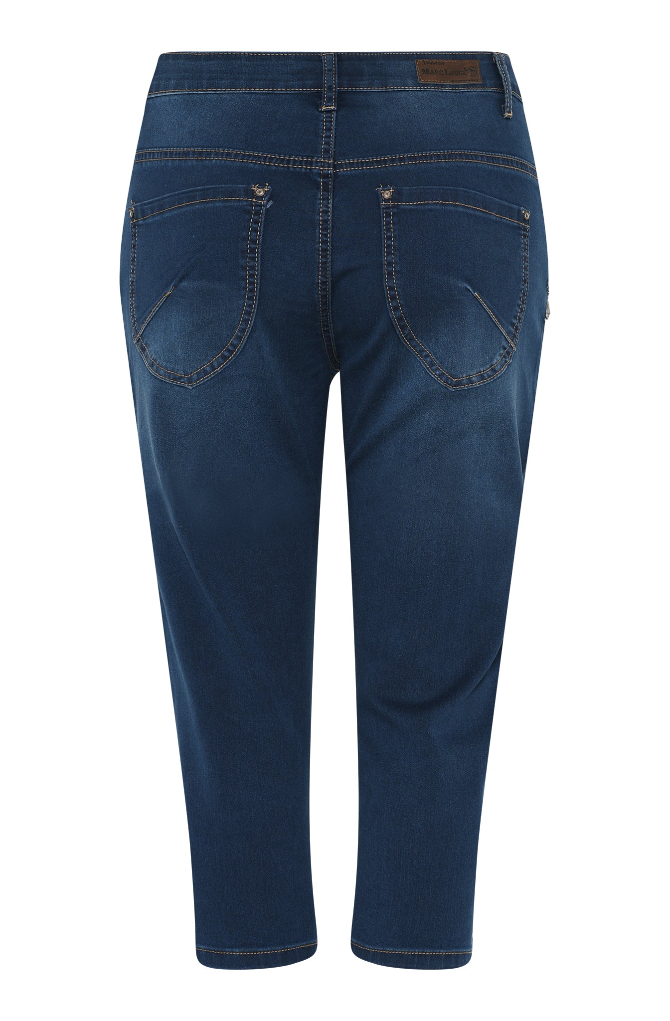 MARC LAUGE Channel Denim Pirate PANTS 3/4 969699 DARK BLUE USED