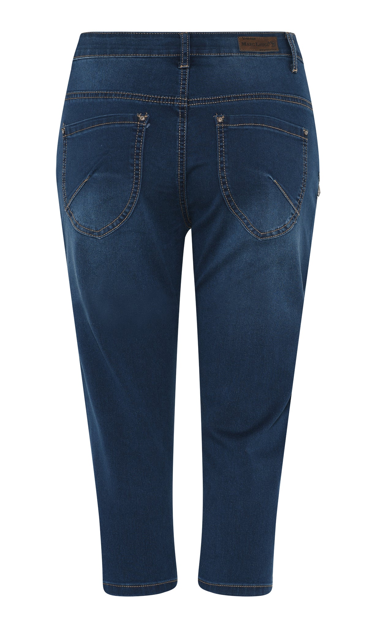 MARC LAUGE Channel Denim Pirate PANTS 3/4 969699 DARK BLUE USED