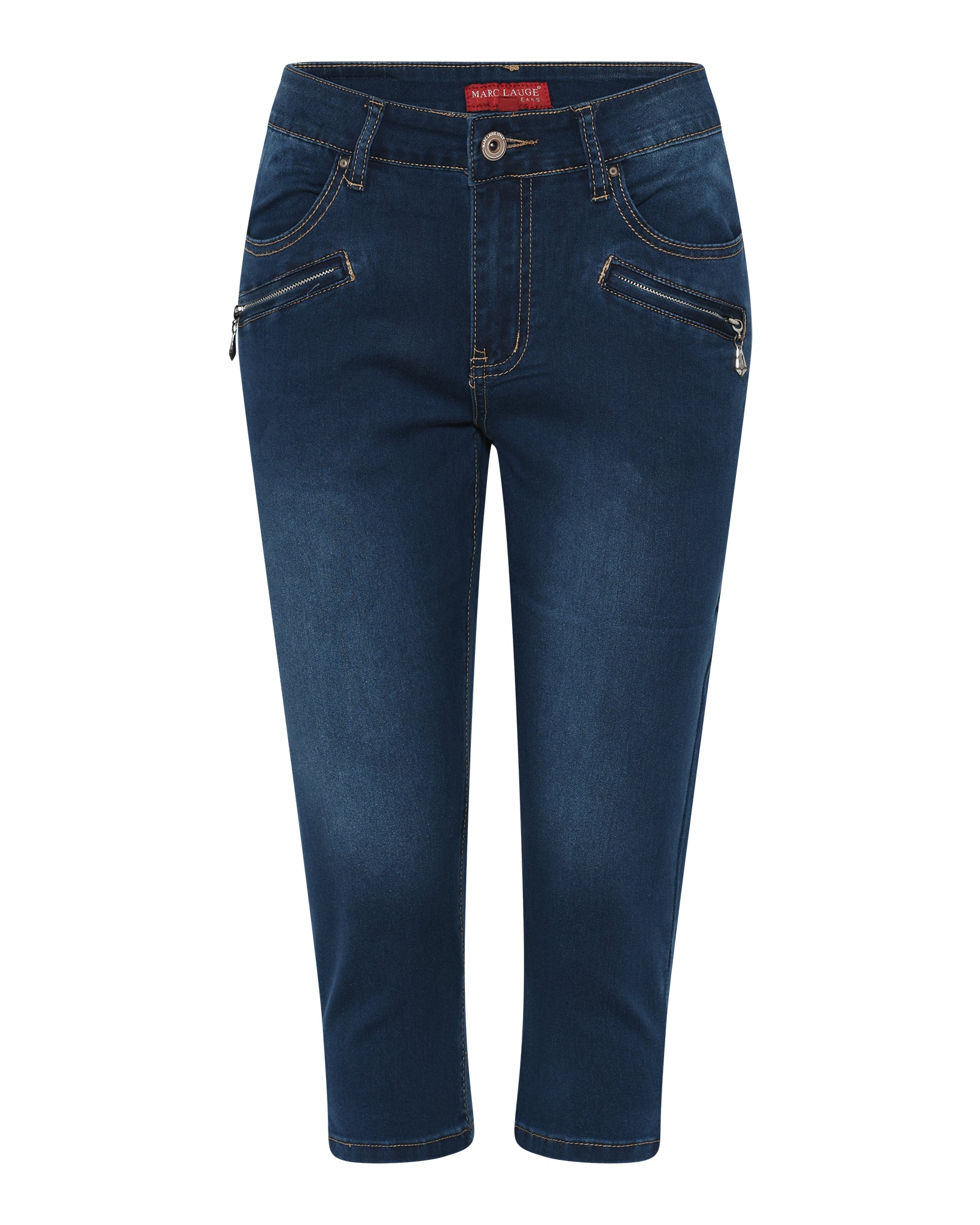MARC LAUGE Channel Denim Pirate PANTS 3/4 969699 DARK BLUE USED