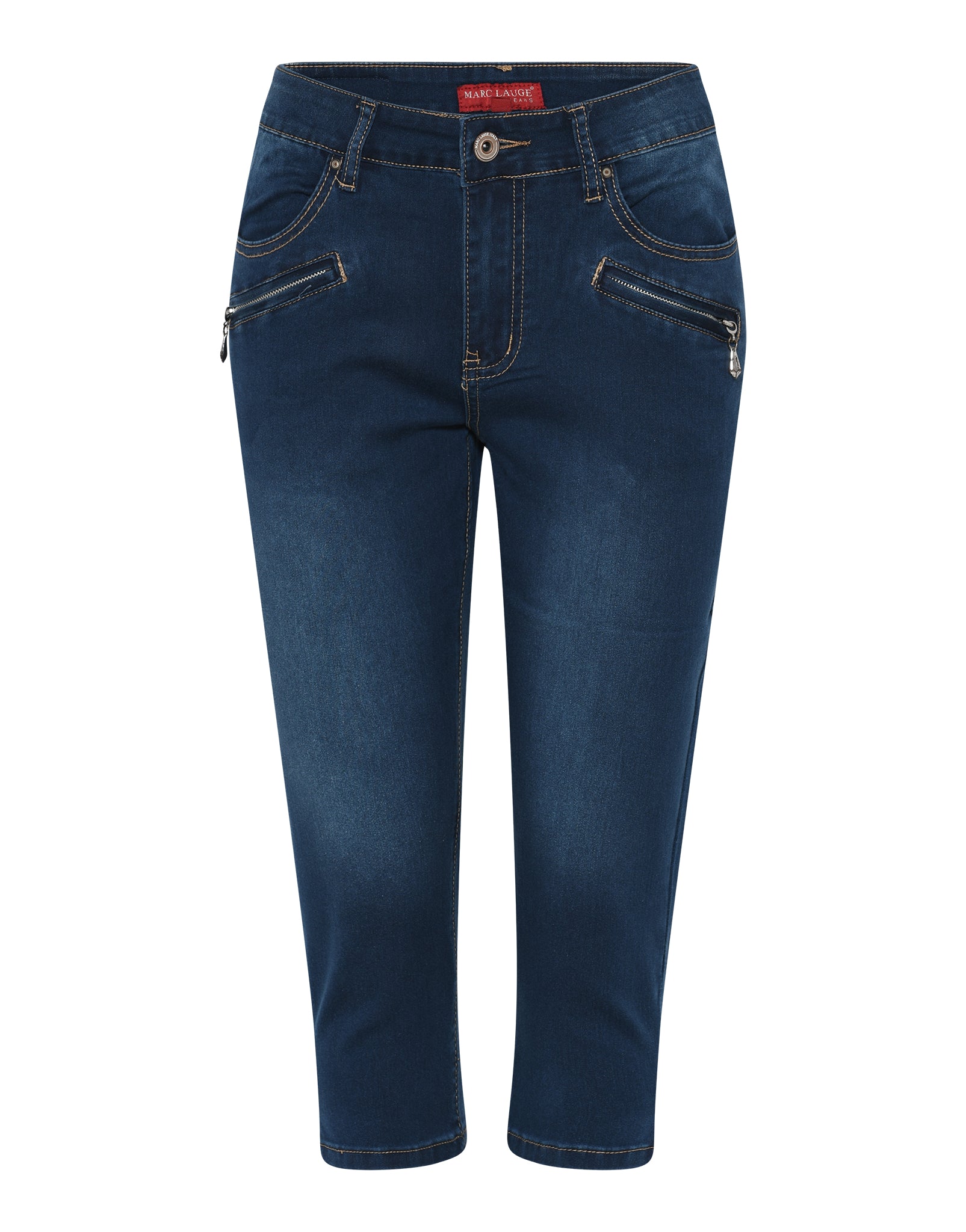 MARC LAUGE Channel Denim Pirate PANTS 3/4 969699 DARK BLUE USED