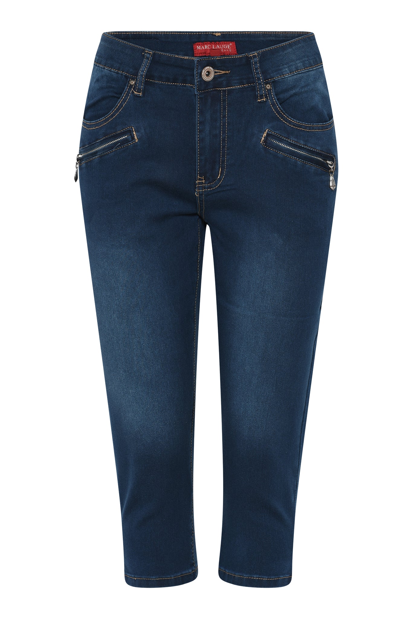 MARC LAUGE Channel Denim Pirate PANTS 3/4 969699 DARK BLUE USED