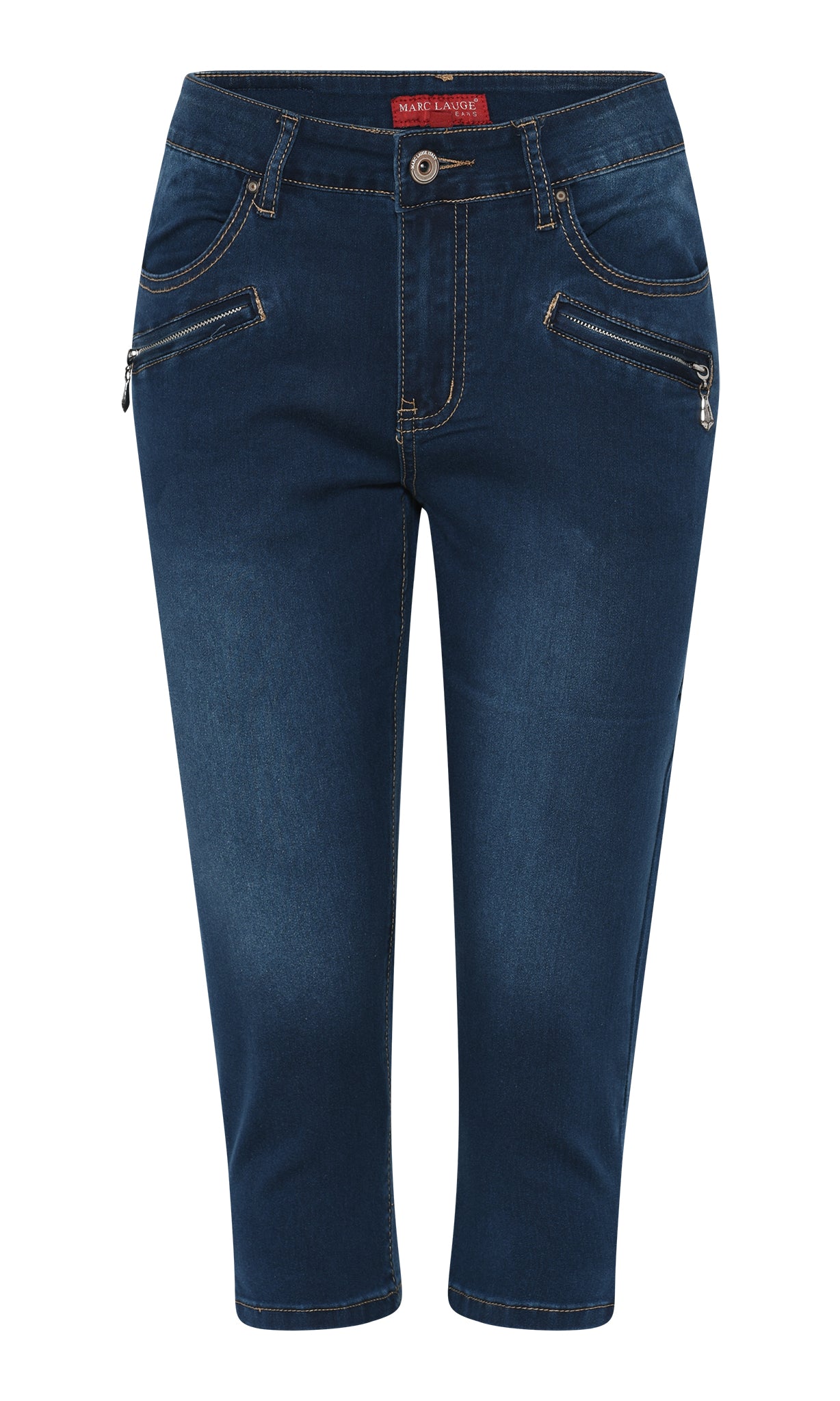 MARC LAUGE Channel Denim Pirate PANTS 3/4 969699 DARK BLUE USED