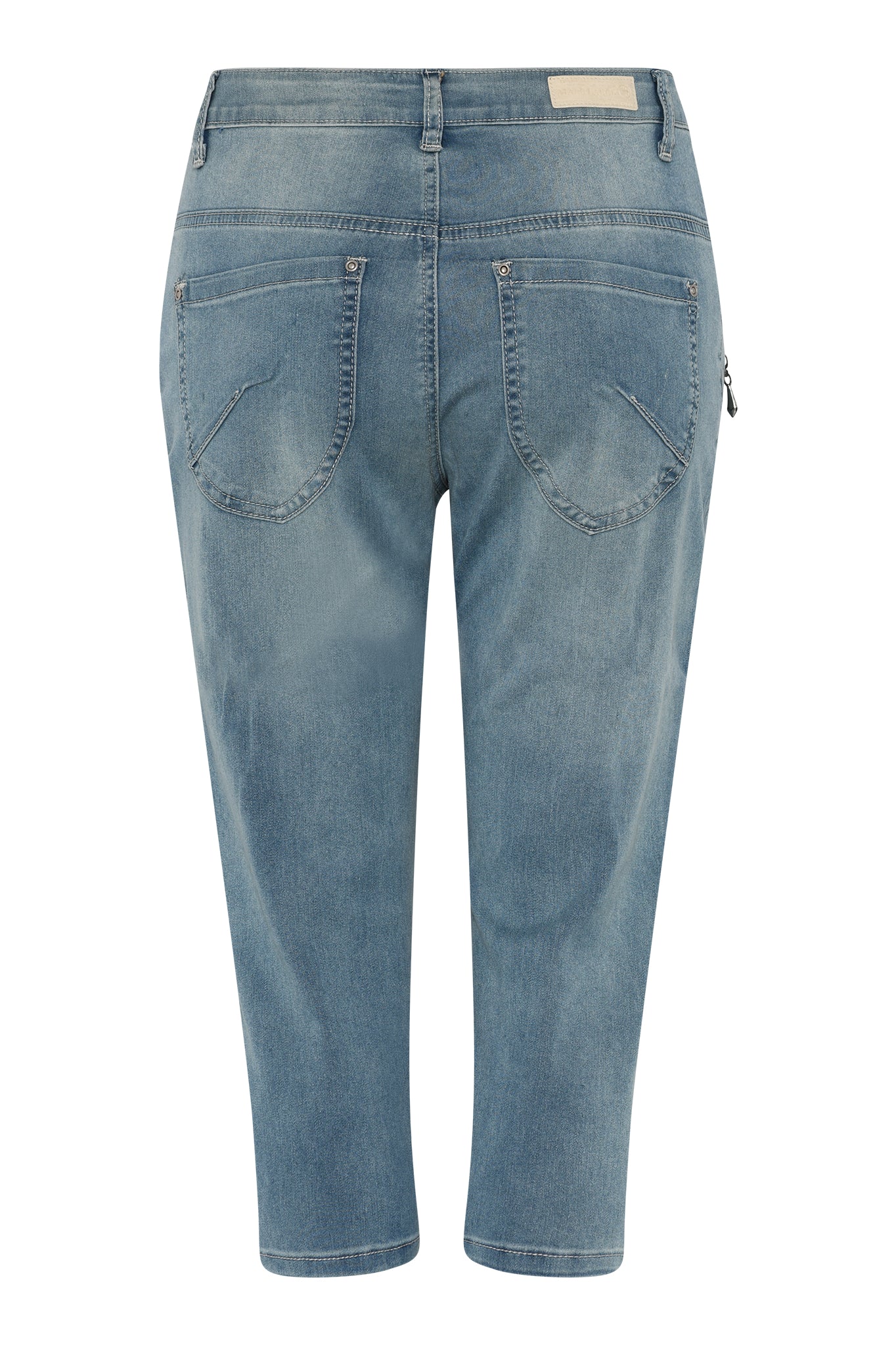 MARC LAUGE Channel Denim Pirate PANTS 3/4 919699 BENNETON LIGHT BLUE
