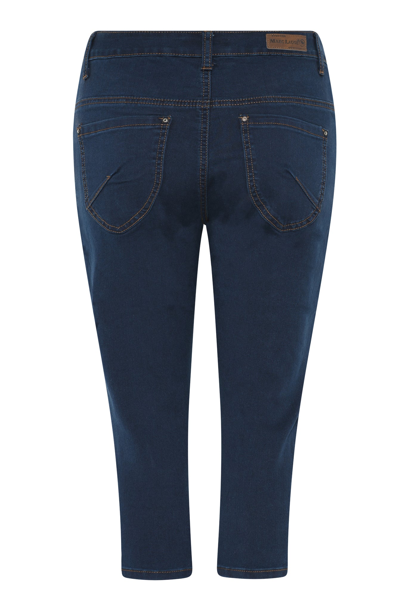 MARC LAUGE CHANNE PIRAT DENIM JEANS PANTS 3/4 98 DARK BLUE