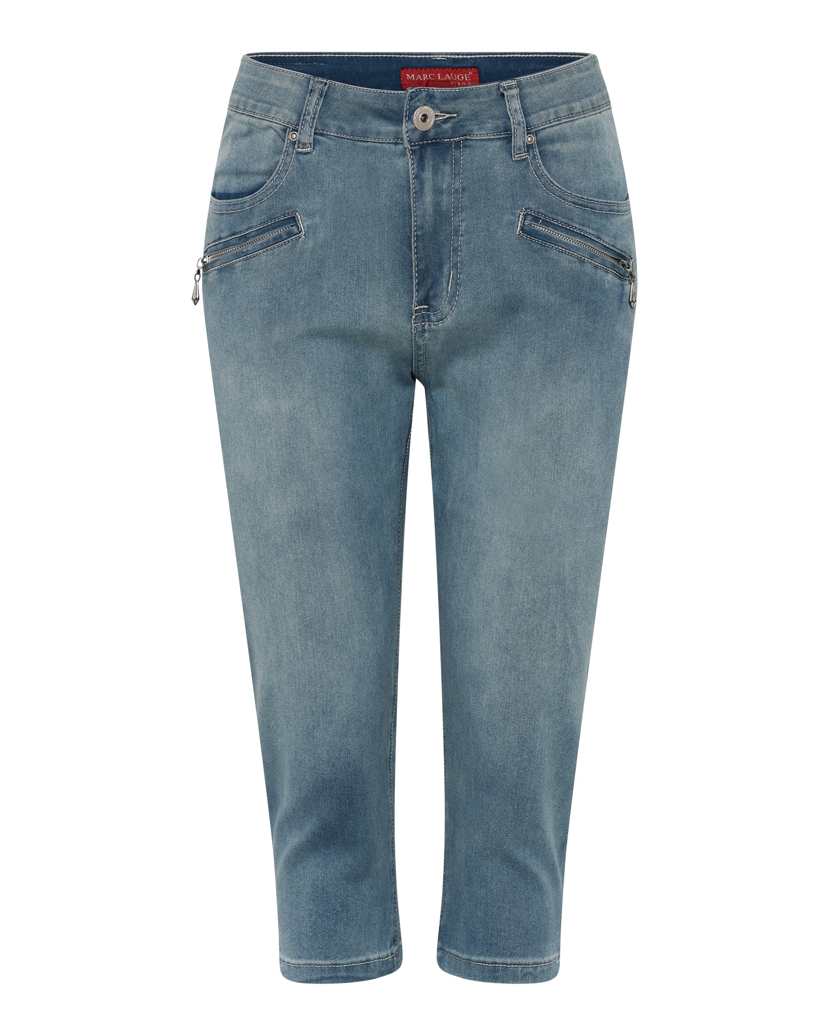 MARC LAUGE Channel Denim Pirate PANTS 3/4 919699 BENNETON LIGHT BLUE