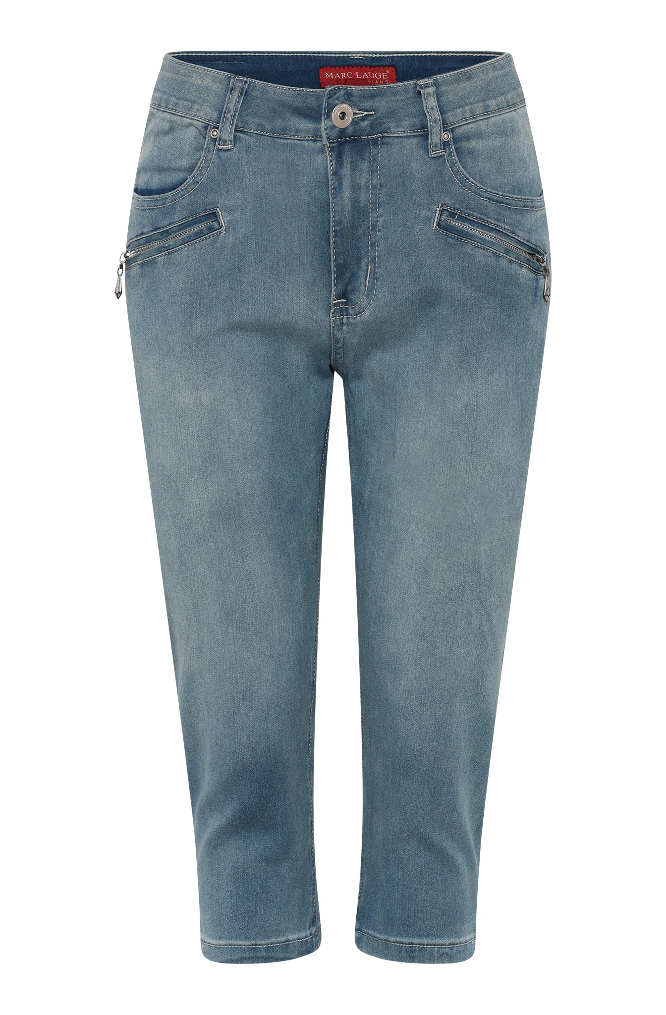 MARC LAUGE Channel Denim Pirate PANTS 3/4 919699 BENNETON LIGHT BLUE