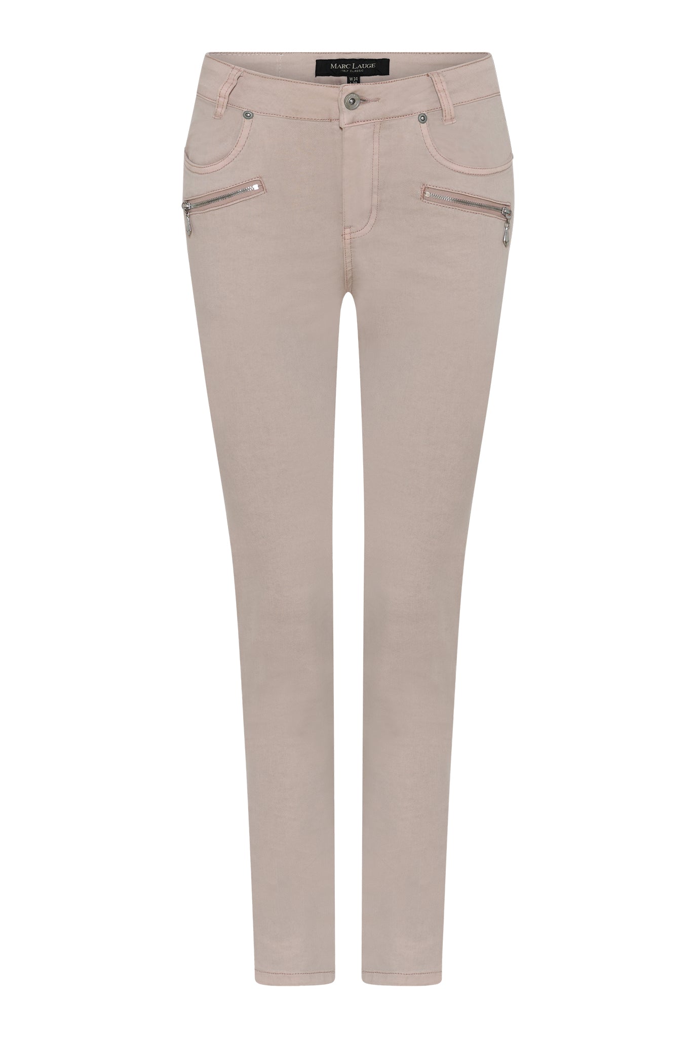 MARC LAUGE CHANNE PLAIN 7/8 TWILL JEANS DENIM/TWILL 457 VINTAGE ROSE