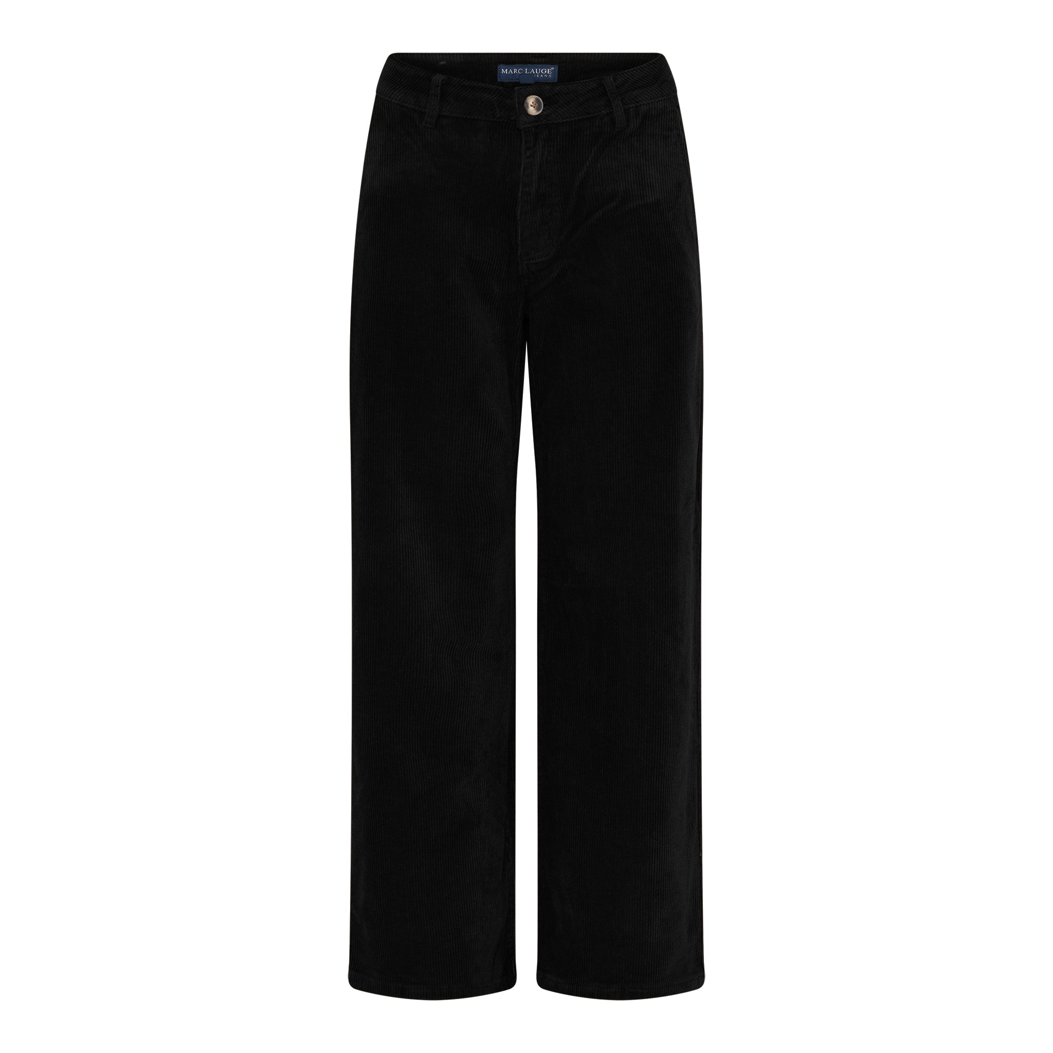MARC LAUGE CHINO FLARE 8W CORD PANT CORD/FLØJL 80 BLACK