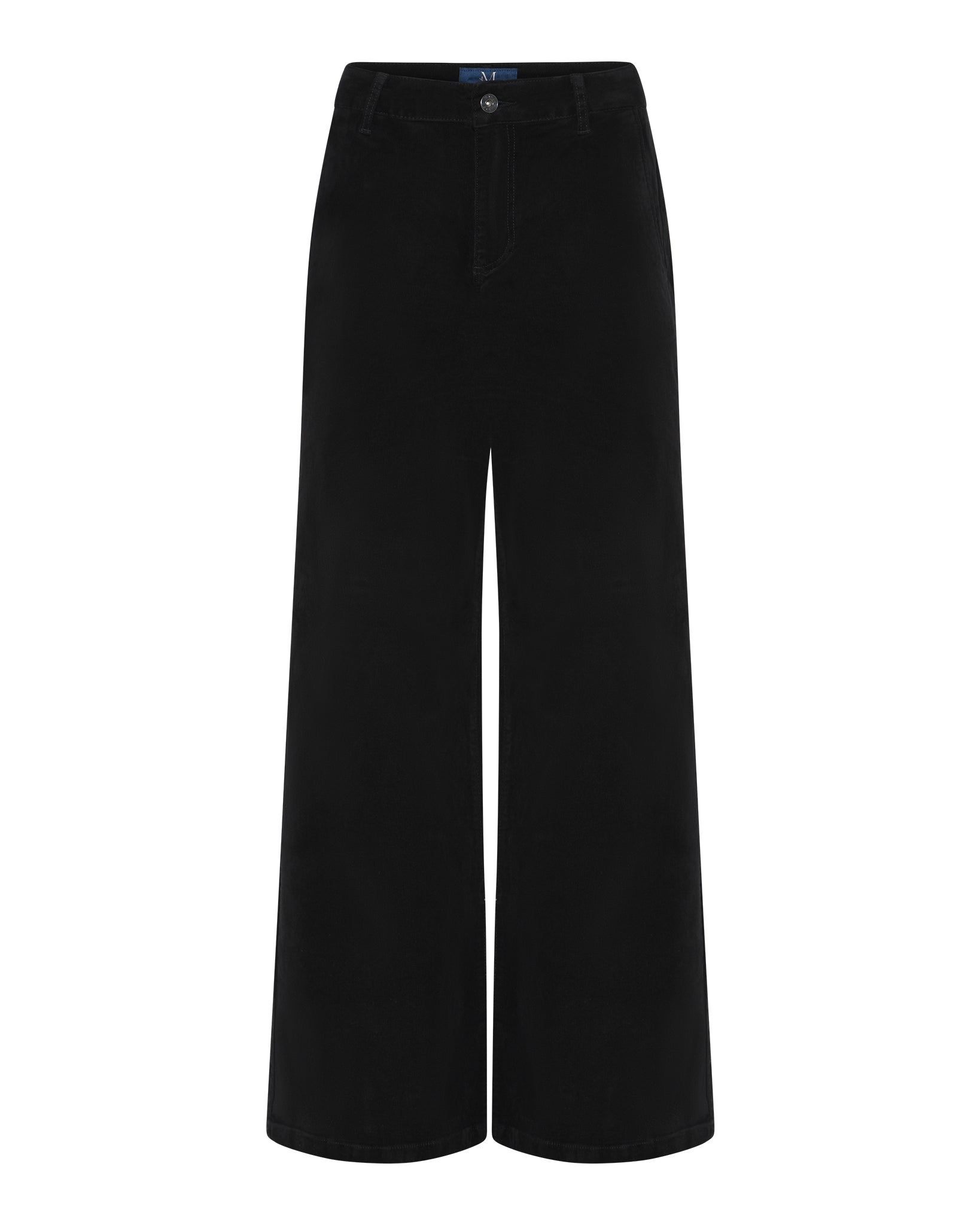 M JEANS Chino Flare Corduroy Jeans CORD/FLØJL 80 BLACK