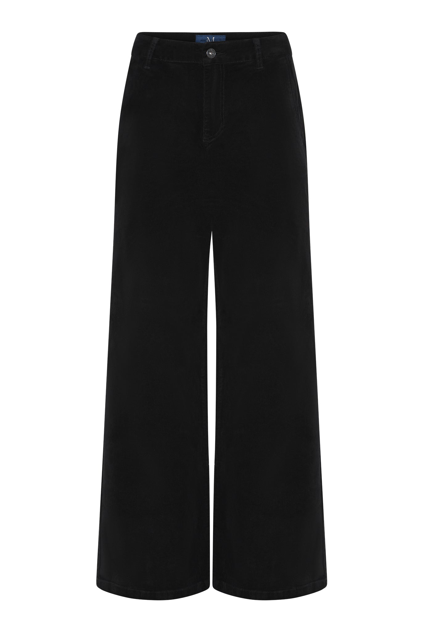 M JEANS CHINO FLARE CORD CORD/FLØJL 80 BLACK