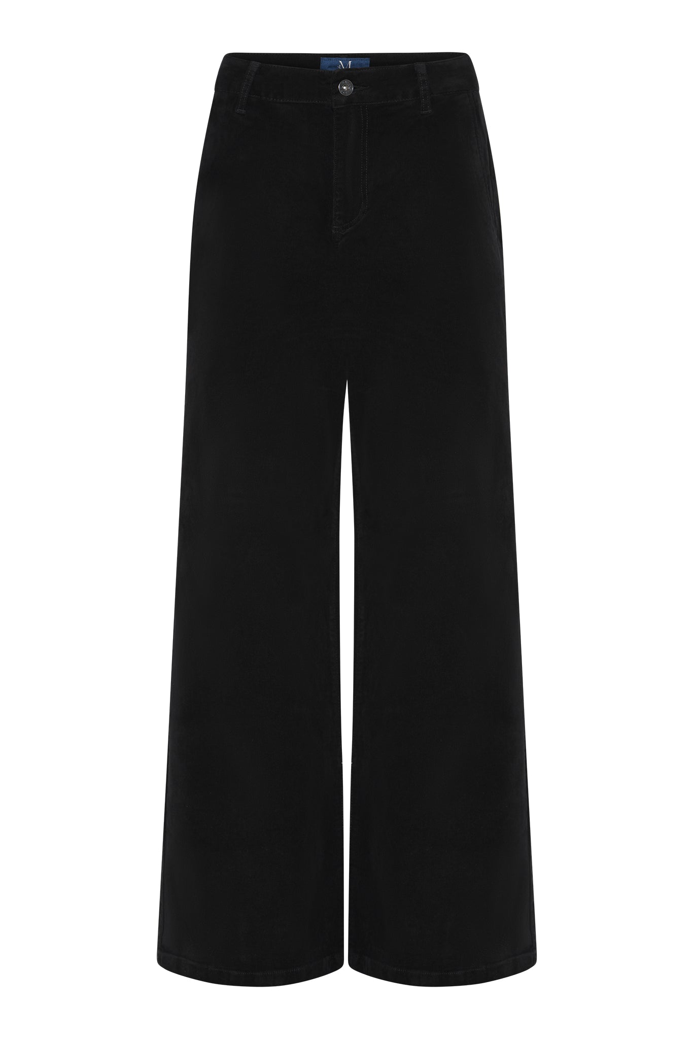 M JEANS Chino Flare Corduroy Jeans CORD/FLØJL 80 BLACK