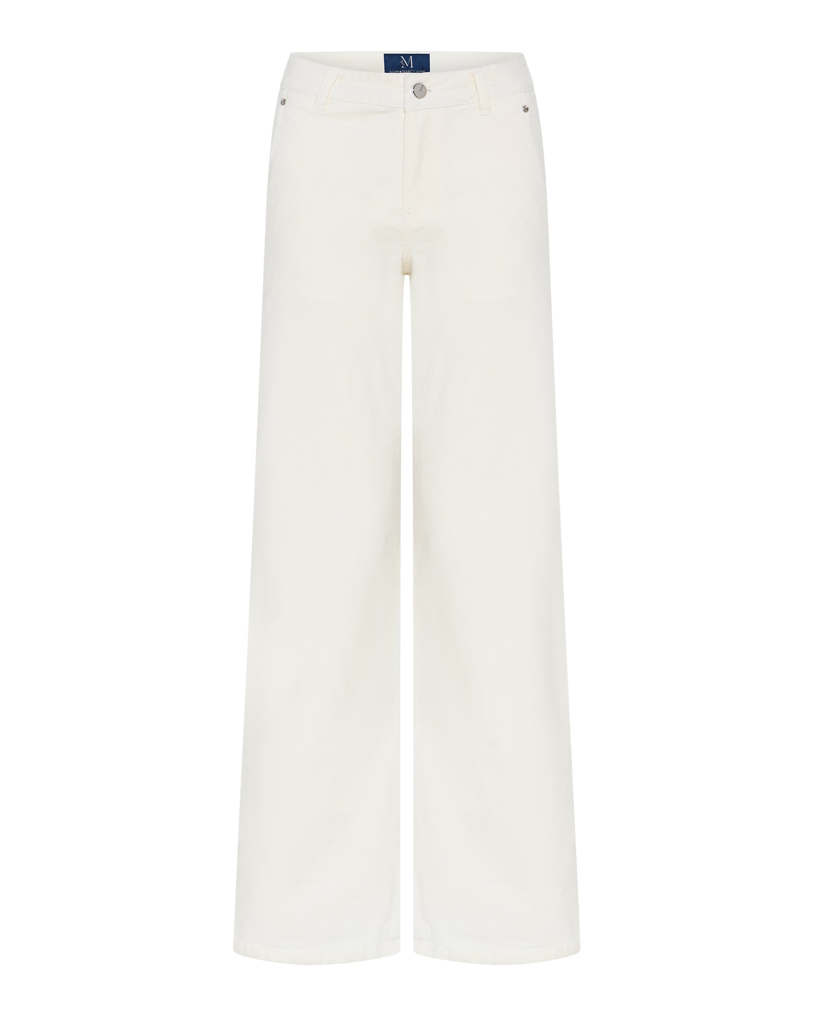 M JEANS Chino Flare Corduroy Jeans CORD/FLØJL 20 OFF WHITE