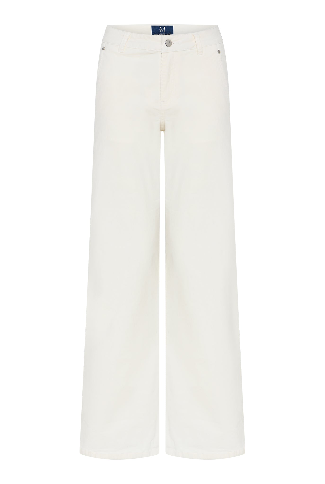 M JEANS Chino Flare Corduroy Jeans CORD/FLØJL 20 OFF WHITE
