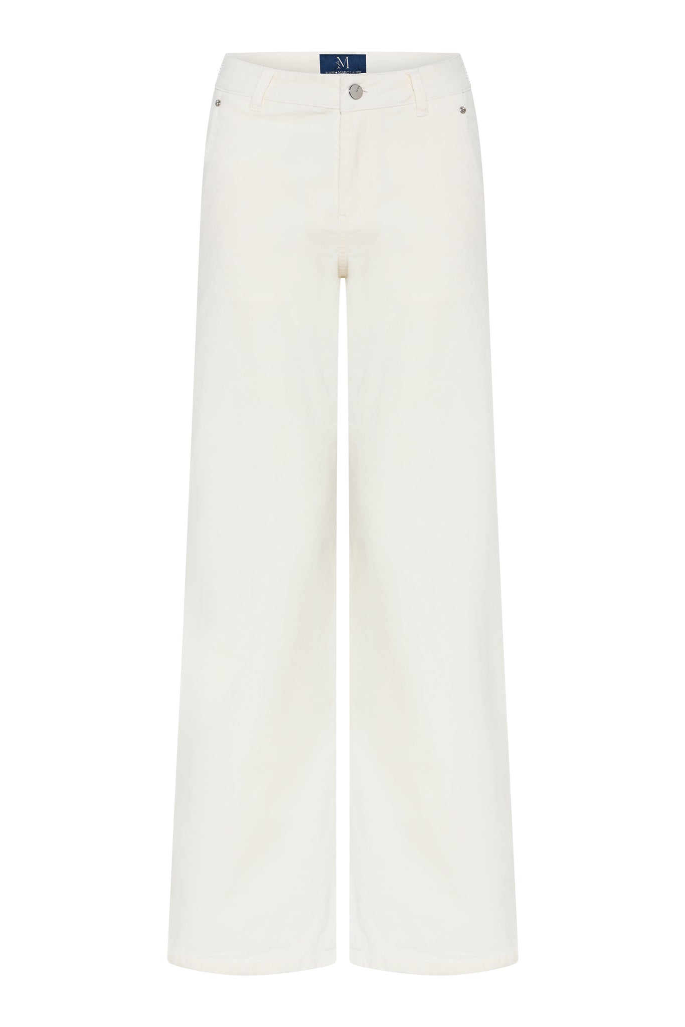 M JEANS Chino Flare Corduroy Jeans CORD/FLØJL 20 OFF WHITE