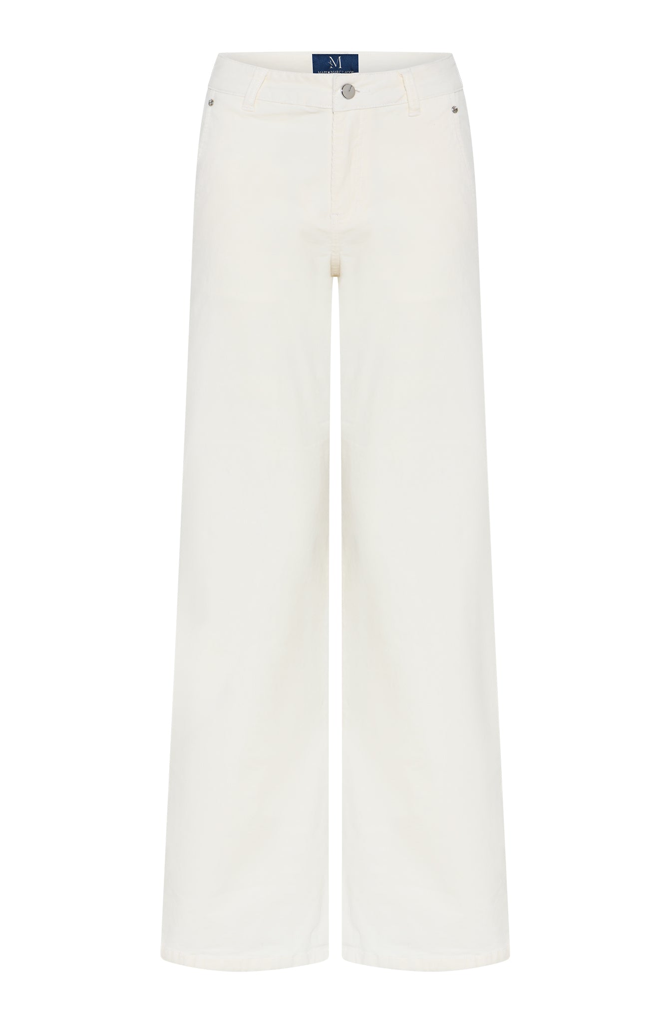 M JEANS Chino Flare Corduroy Jeans CORD/FLØJL 20 OFF WHITE