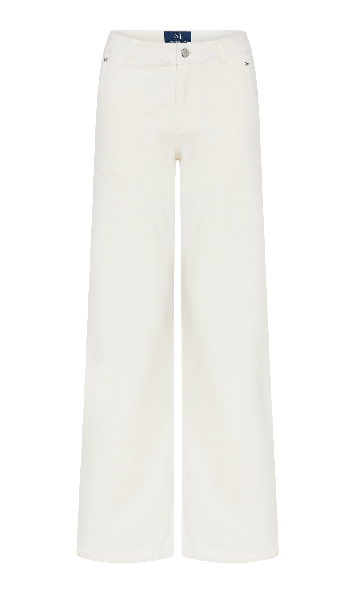 M JEANS Chino Flare Corduroy Jeans CORD/FLØJL 20 OFF WHITE